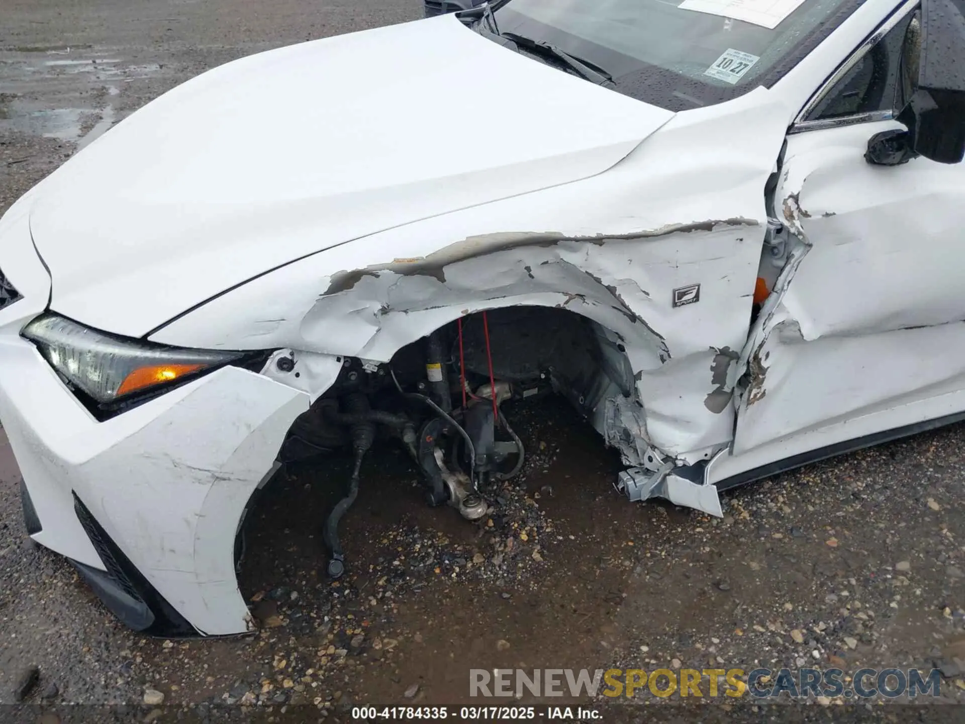 6 Photograph of a damaged car JTHGZ1E23N5024970 LEXUS IS 350 2022