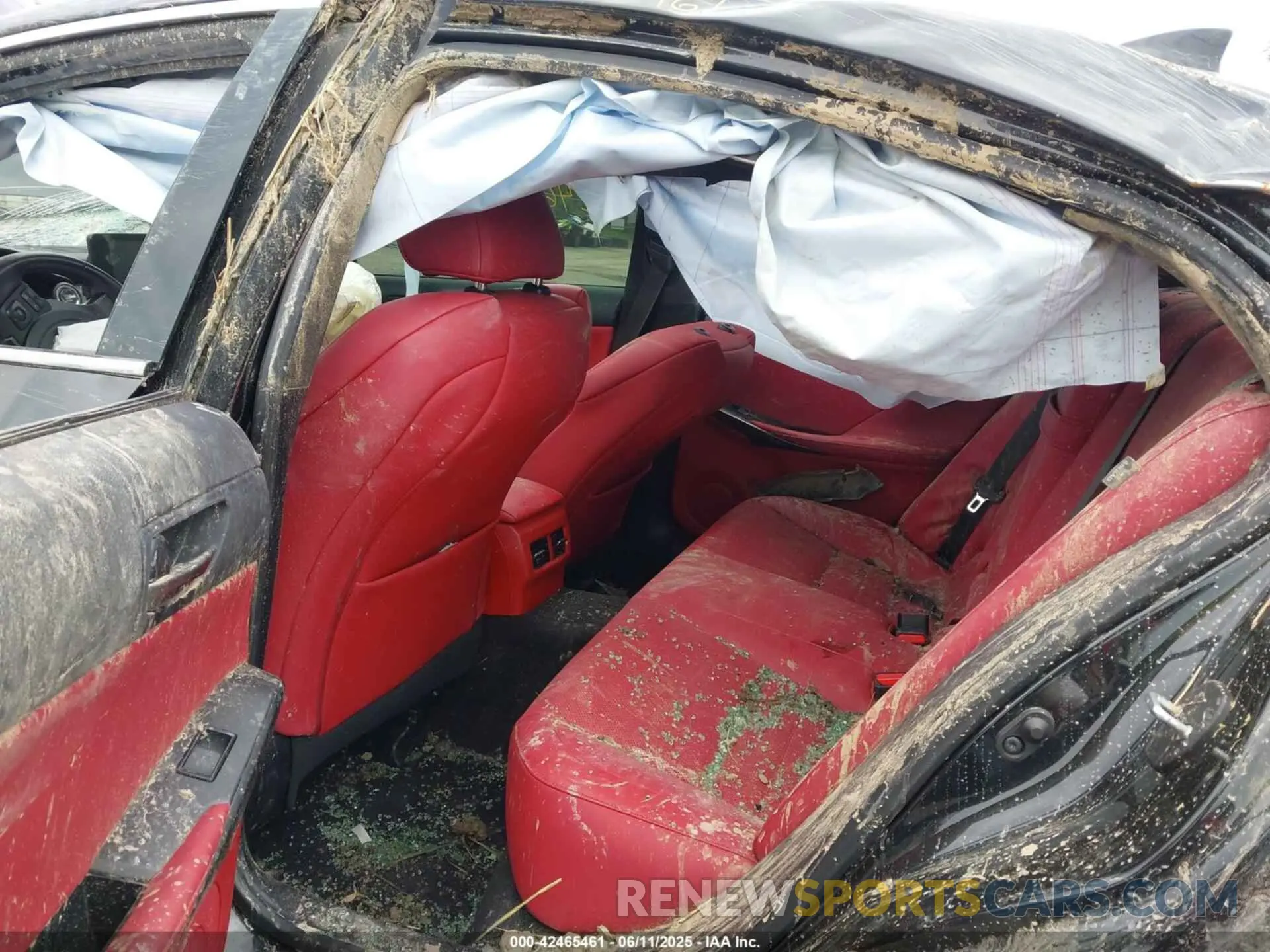 8 Photograph of a damaged car JTHGZ1E25N5026140 LEXUS IS 350 2022