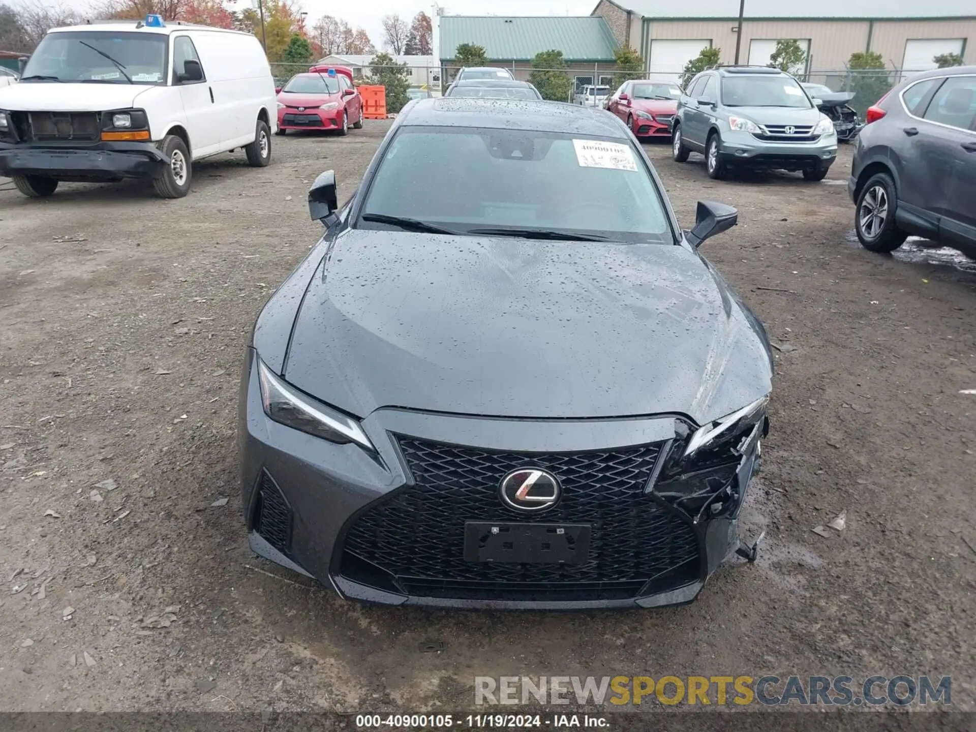13 Photograph of a damaged car JTHGZ1E26N5024591 LEXUS IS 350 2022