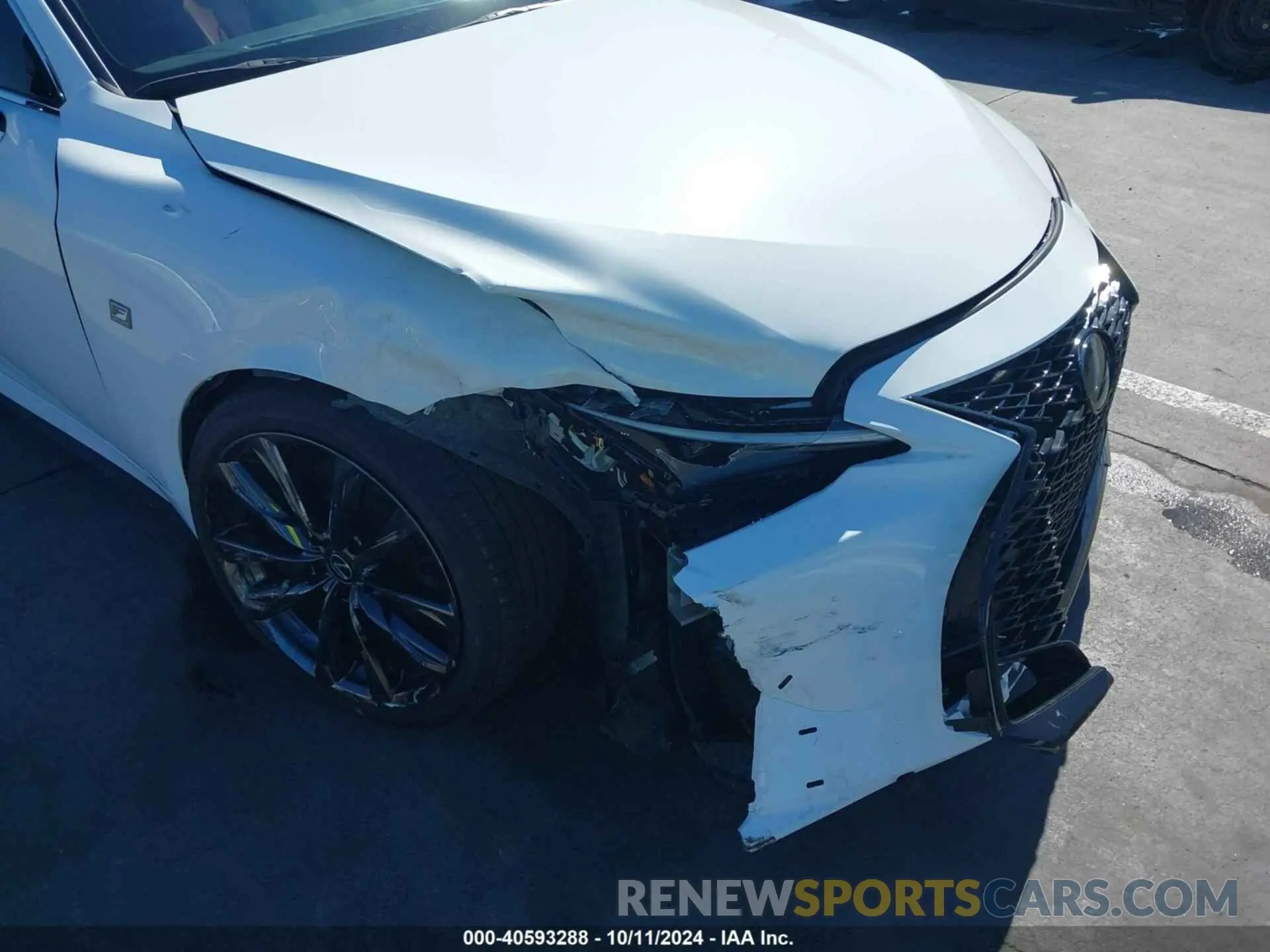 6 Фотография поврежденного автомобиля JTHGZ1B21P5062057 LEXUS IS 350 2023