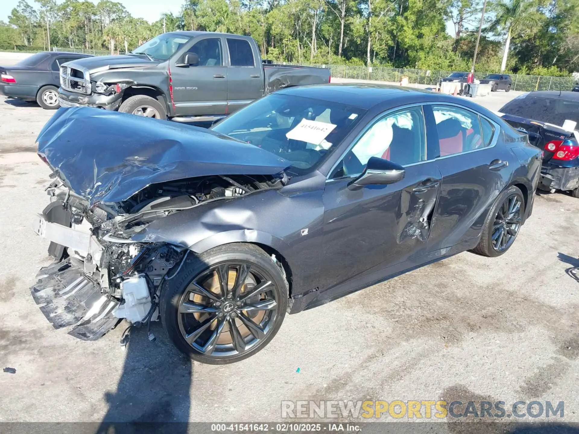 2 Photograph of a damaged car JTHGZ1B23P5064926 LEXUS IS 350 2023