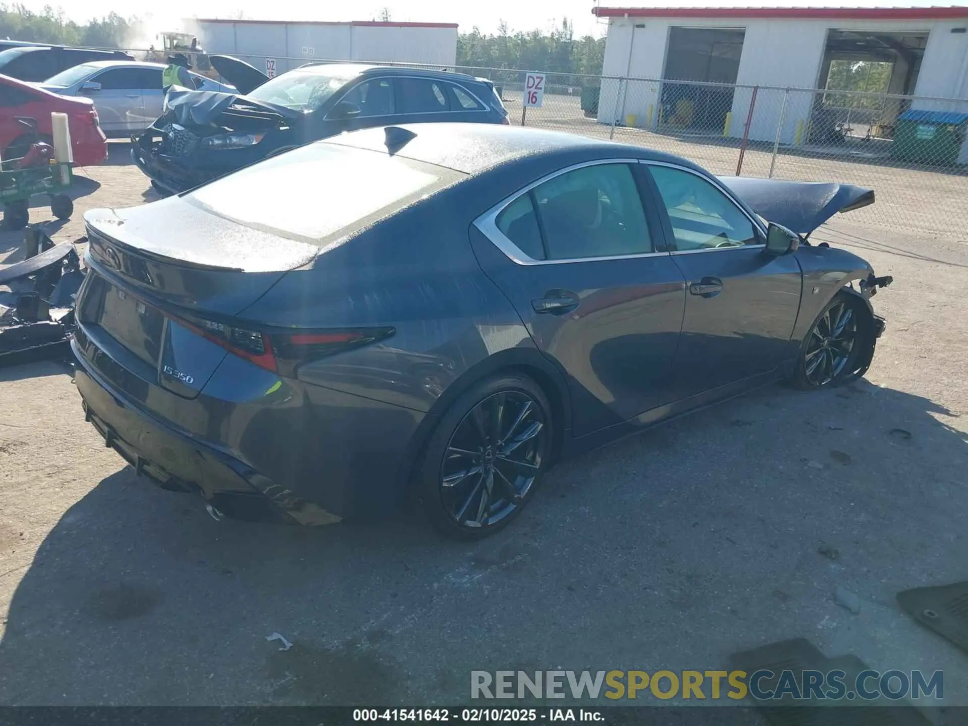 4 Photograph of a damaged car JTHGZ1B23P5064926 LEXUS IS 350 2023