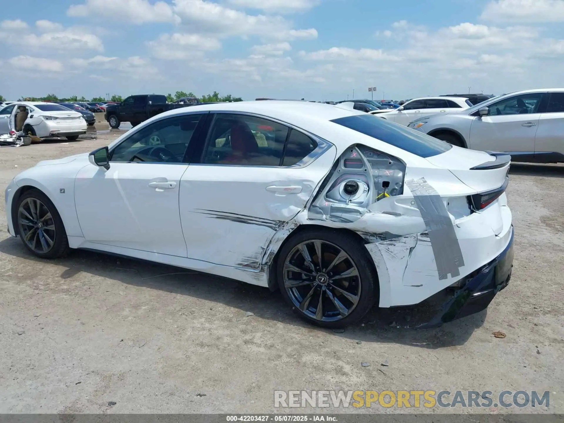 6 Photograph of a damaged car JTHGZ1B25P5059873 LEXUS IS 350 2023