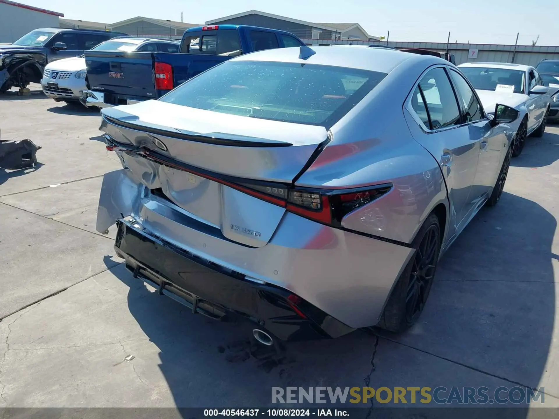4 Photograph of a damaged car JTHGZ1B26P5071451 LEXUS IS 350 2023