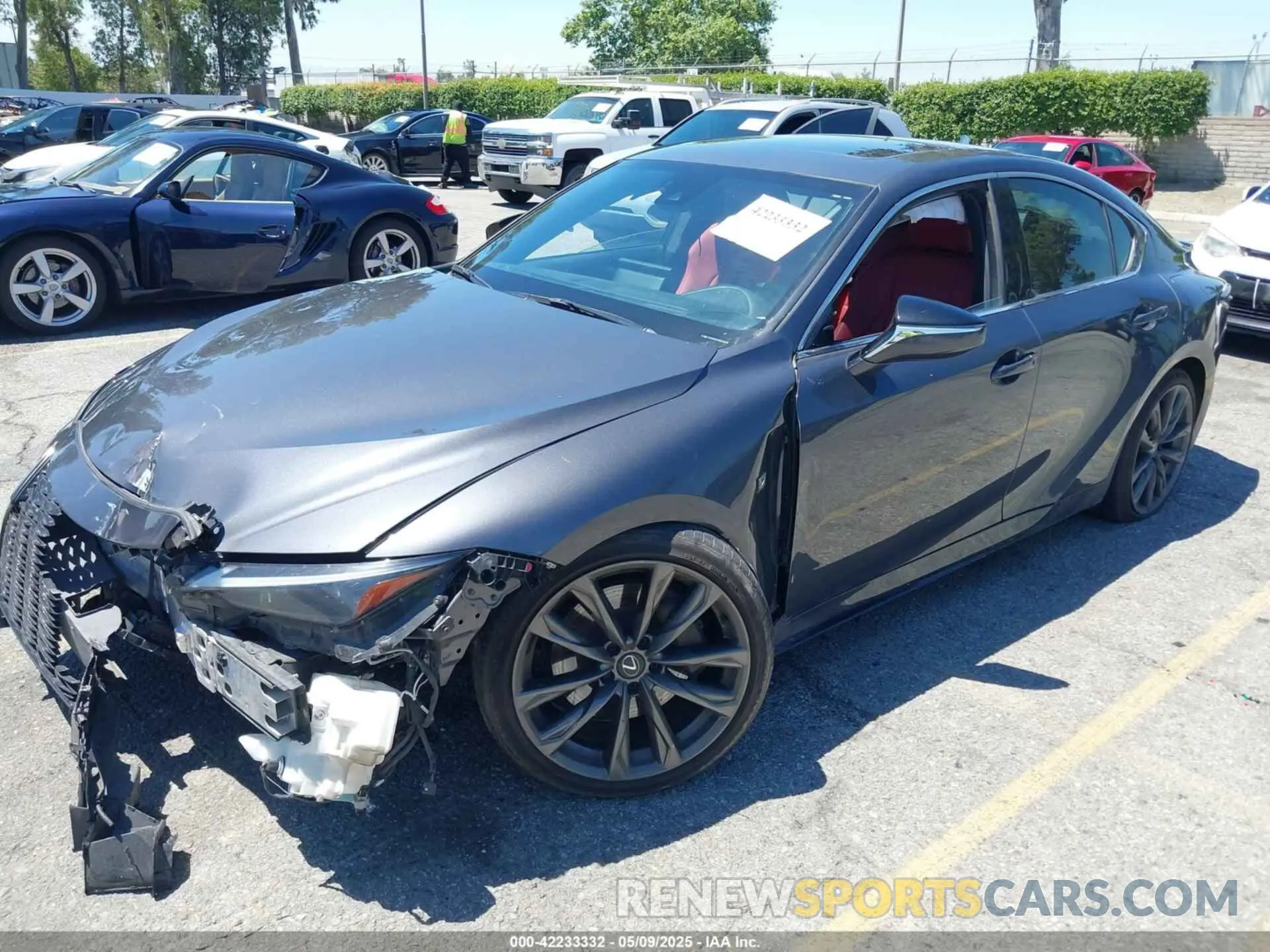 2 Photograph of a damaged car JTHGZ1B27P5063424 LEXUS IS 350 2023