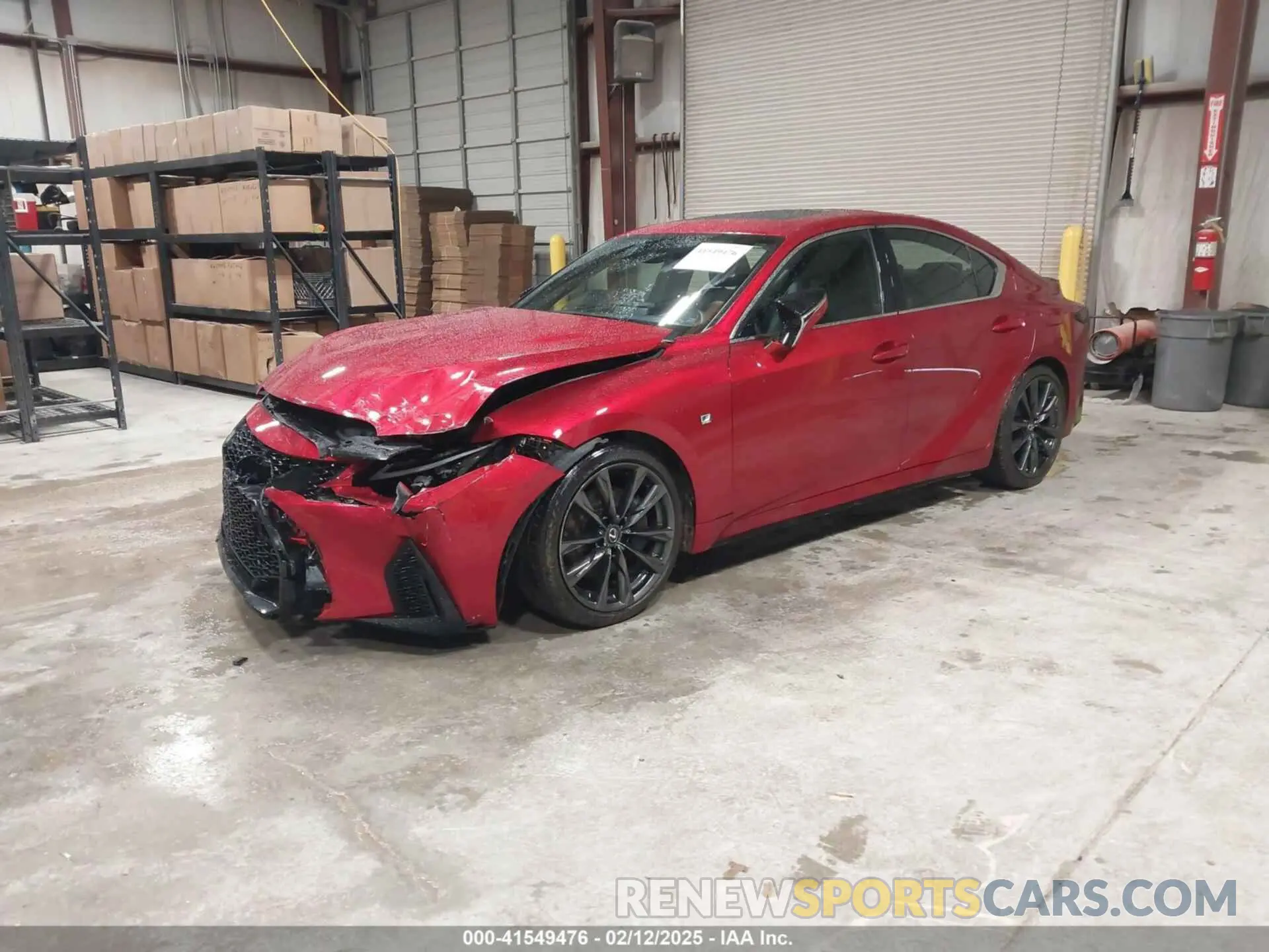 2 Photograph of a damaged car JTHGZ1B28P5067949 LEXUS IS 350 2023