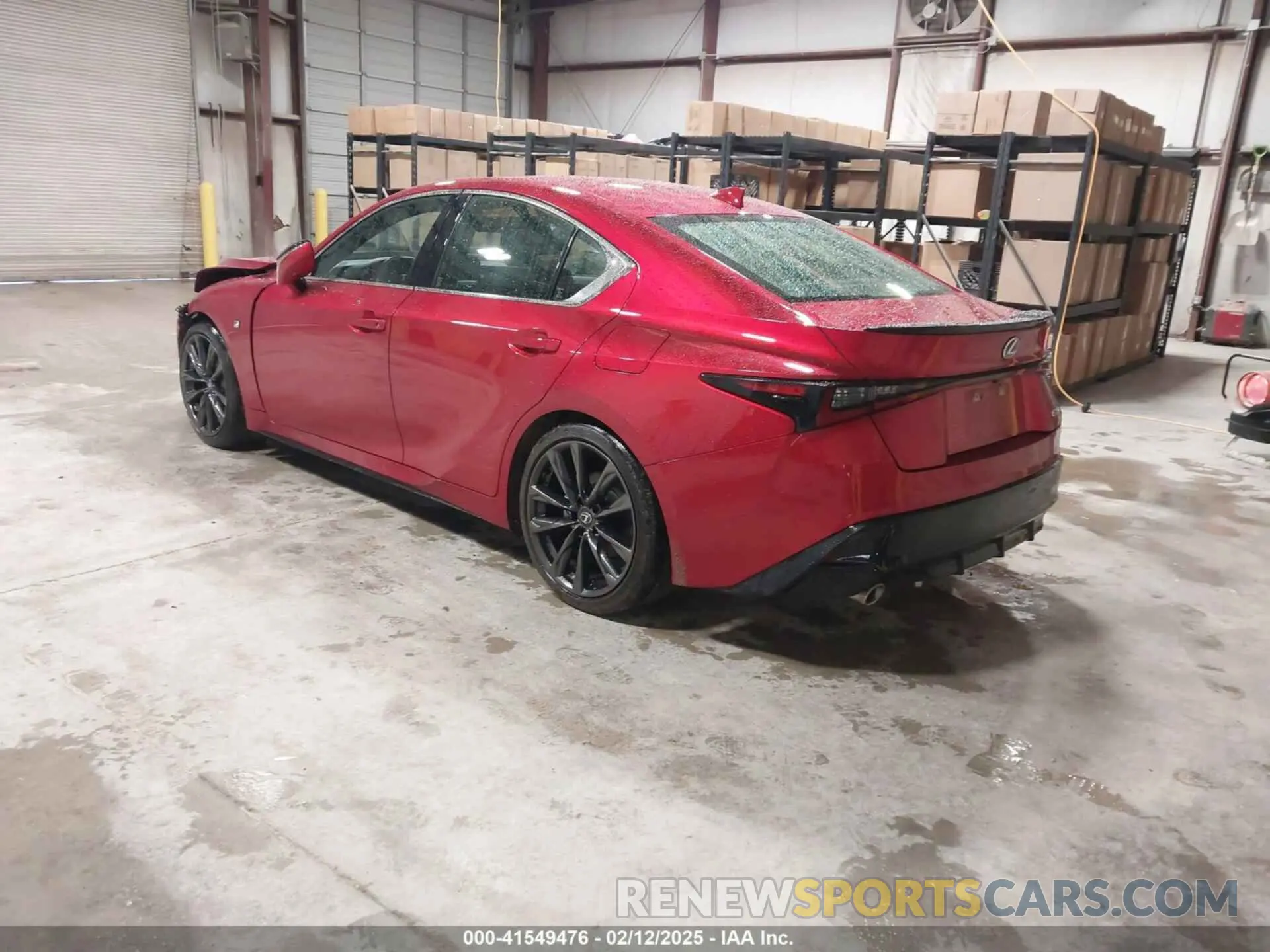 3 Photograph of a damaged car JTHGZ1B28P5067949 LEXUS IS 350 2023