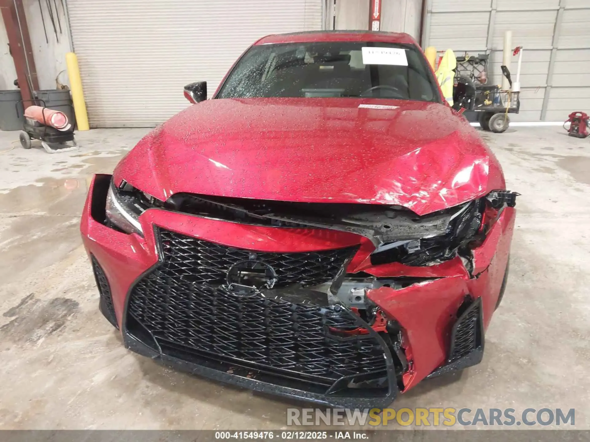 6 Photograph of a damaged car JTHGZ1B28P5067949 LEXUS IS 350 2023
