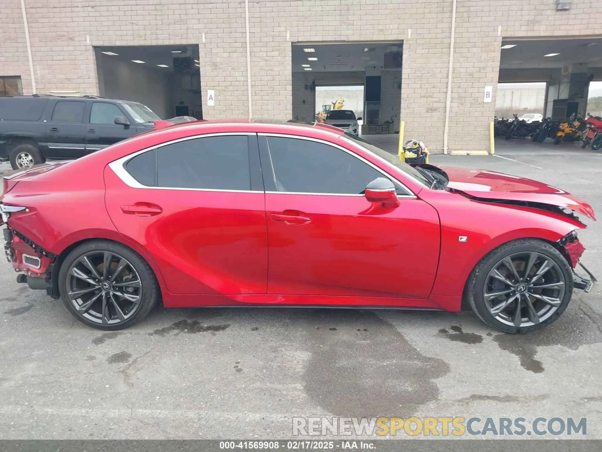 14 Photograph of a damaged car JTHGZ1B29P5062890 LEXUS IS 350 2023
