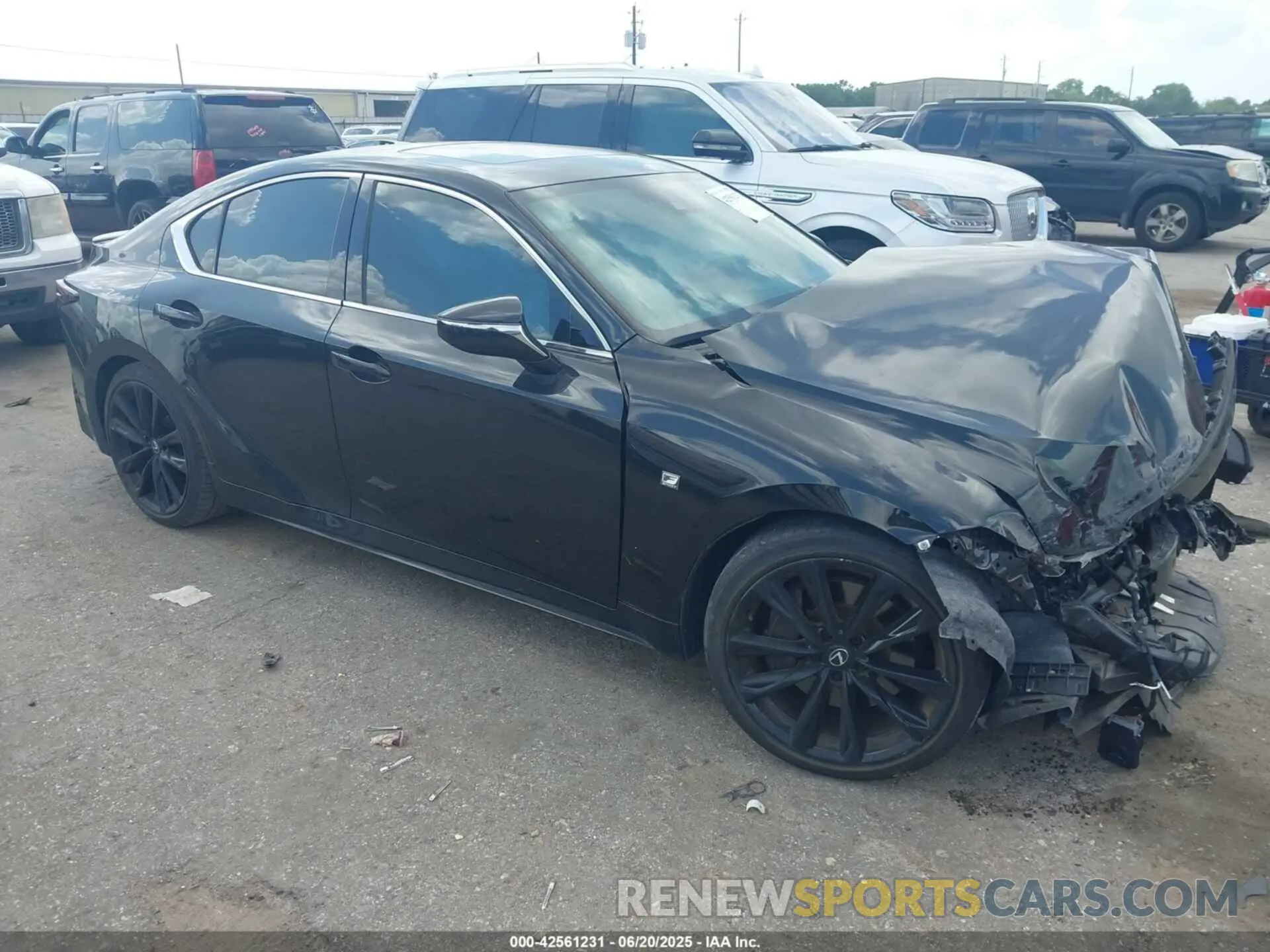1 Photograph of a damaged car JTHGZ1B29P5063389 LEXUS IS 350 2023