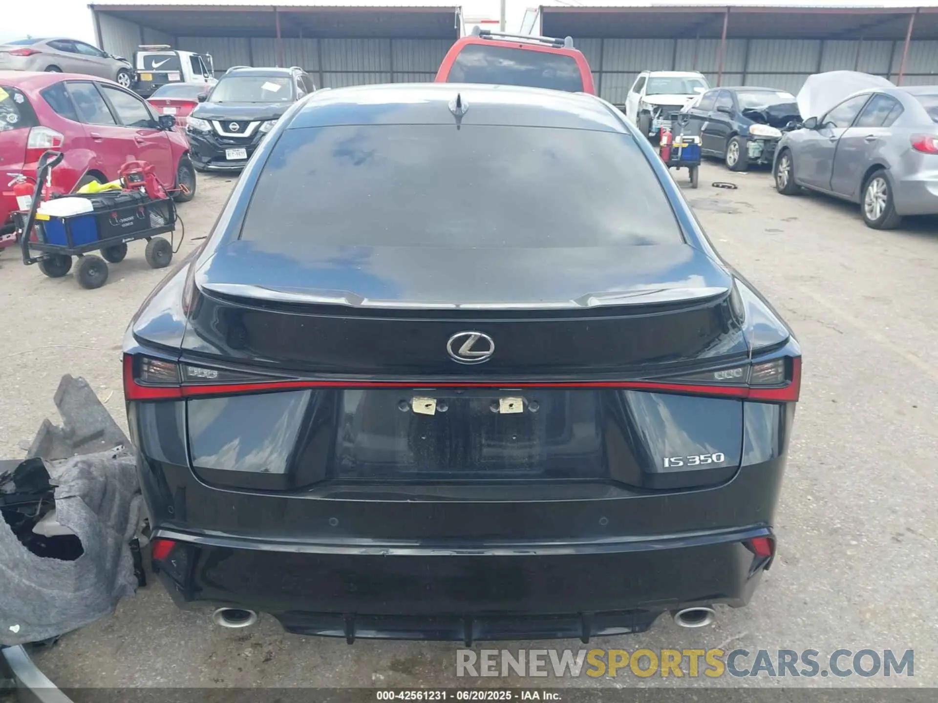 16 Photograph of a damaged car JTHGZ1B29P5063389 LEXUS IS 350 2023