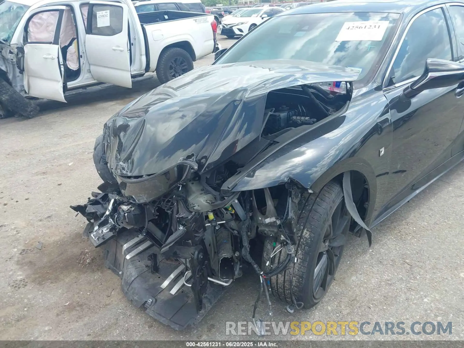 6 Photograph of a damaged car JTHGZ1B29P5063389 LEXUS IS 350 2023