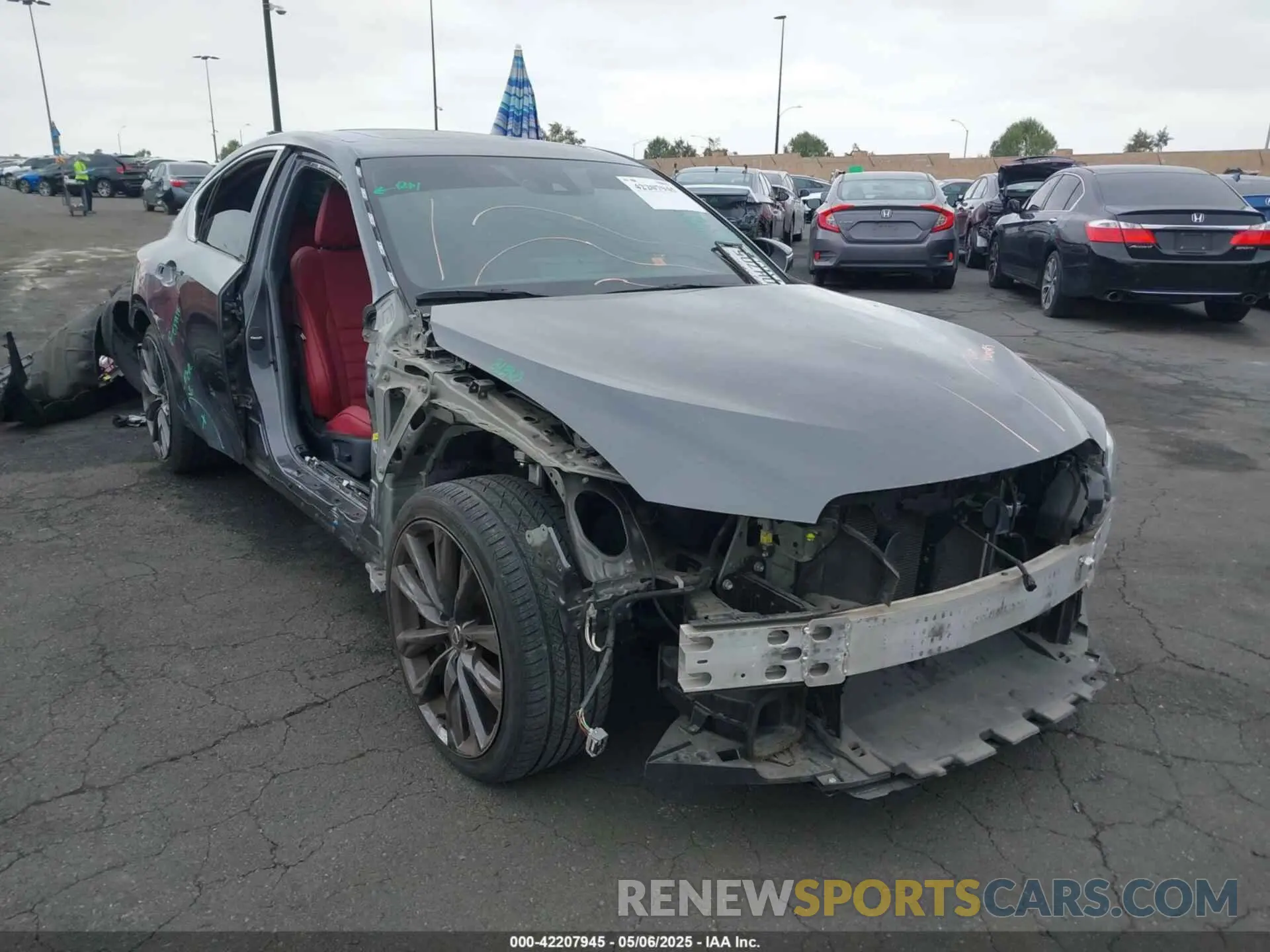 14 Photograph of a damaged car JTHGZ1B29P5064090 LEXUS IS 350 2023
