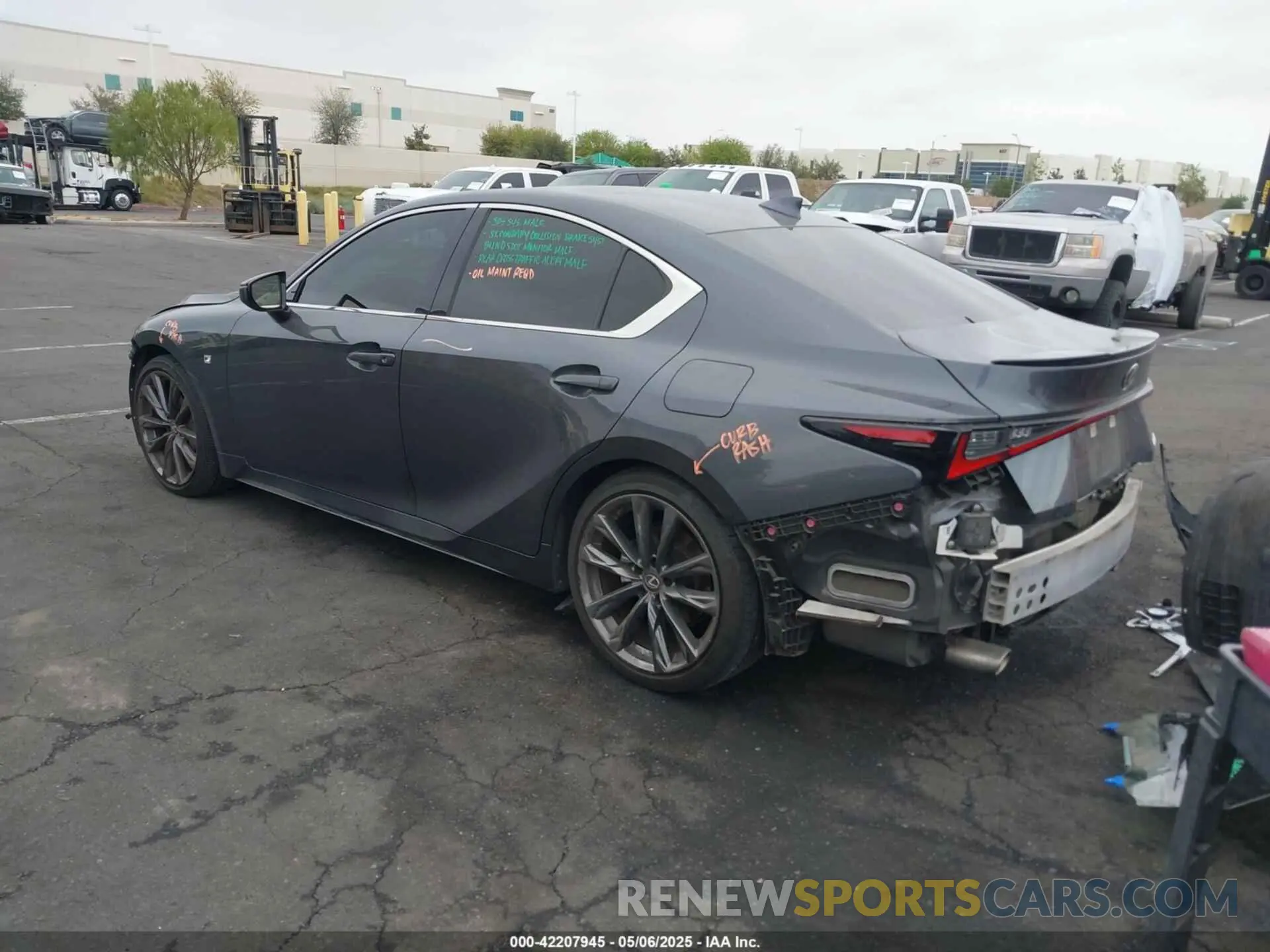 15 Photograph of a damaged car JTHGZ1B29P5064090 LEXUS IS 350 2023