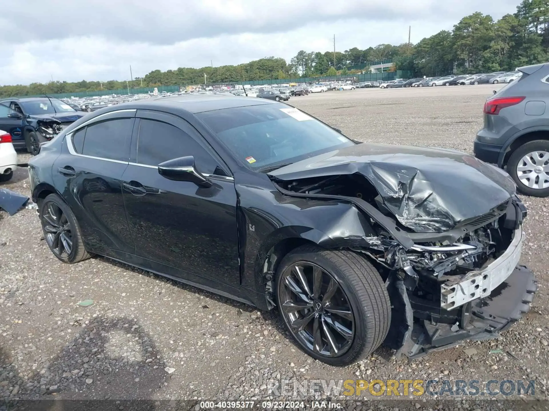 1 Фотография поврежденного автомобиля JTHGZ1E21P5029412 LEXUS IS 350 2023