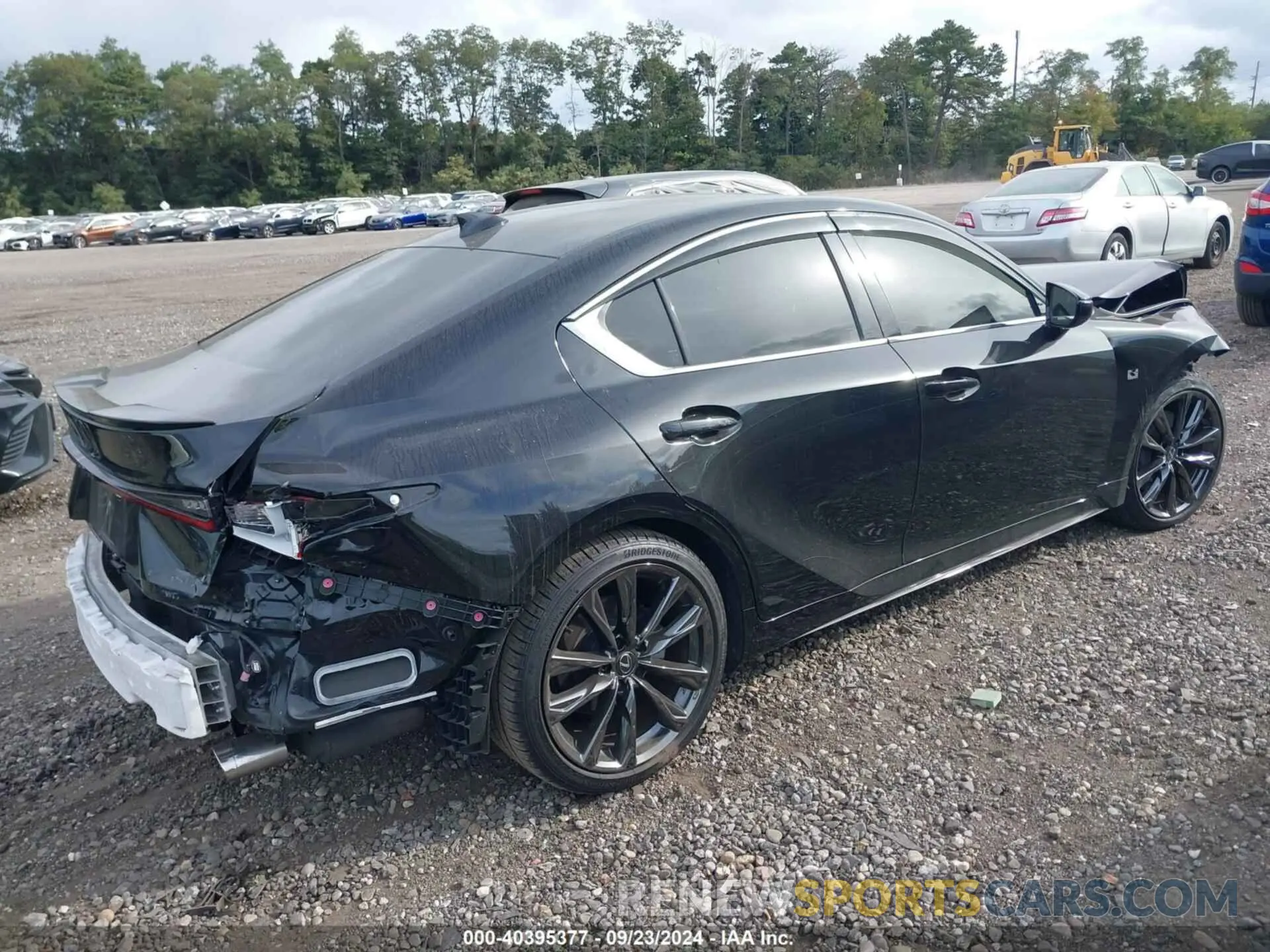 4 Фотография поврежденного автомобиля JTHGZ1E21P5029412 LEXUS IS 350 2023