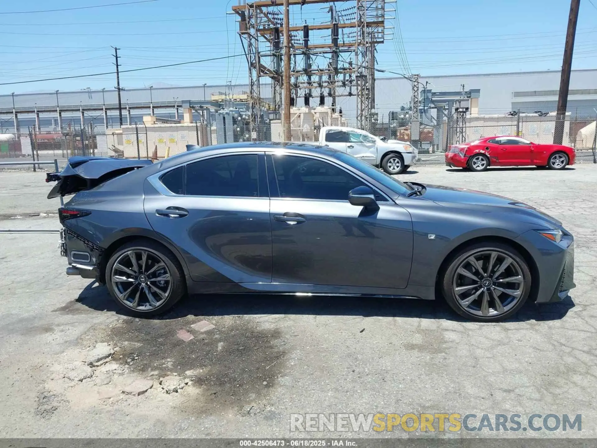 14 Photograph of a damaged car JTHGZ1B21R5082151 LEXUS IS 350 2024