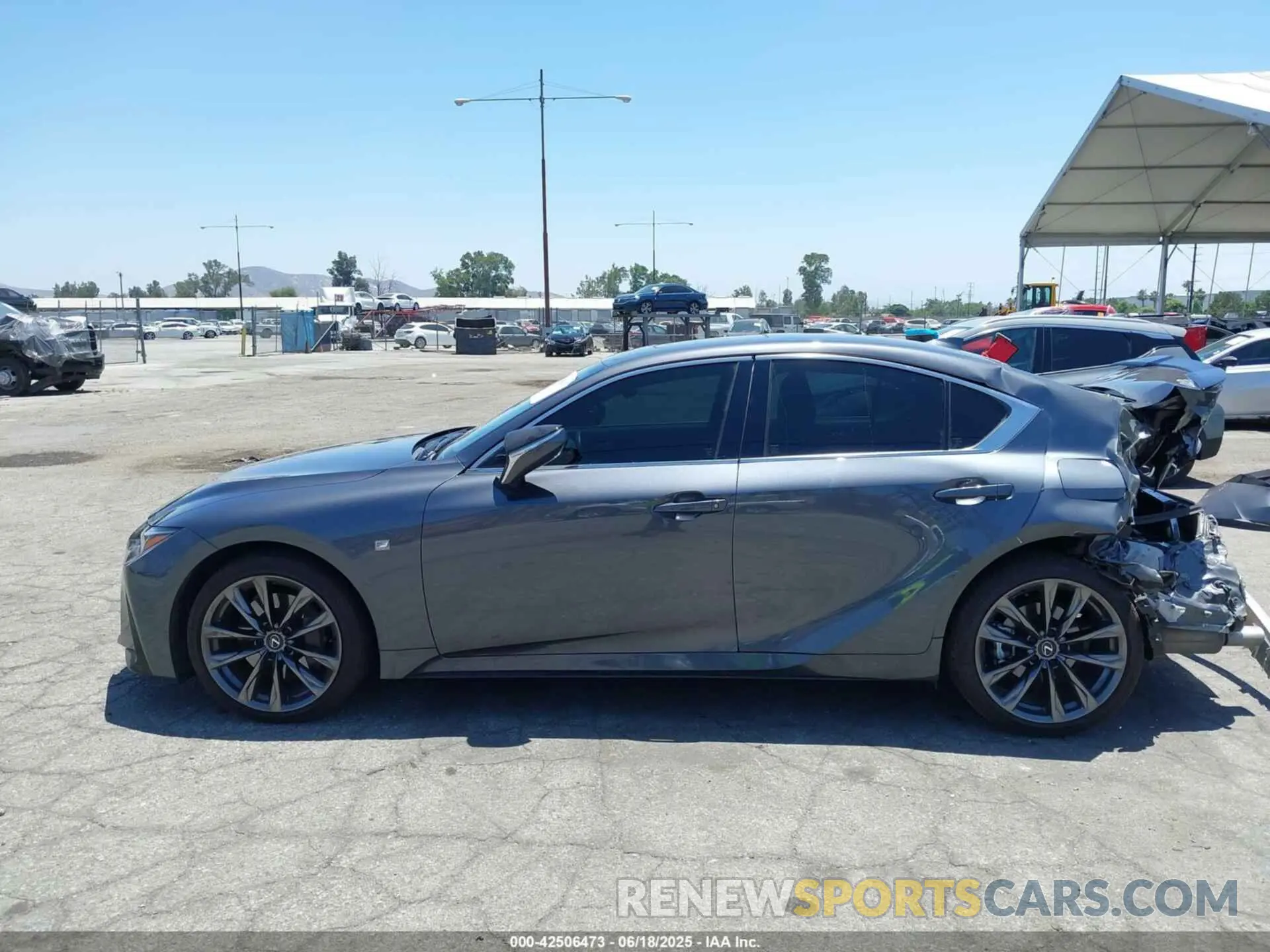 15 Photograph of a damaged car JTHGZ1B21R5082151 LEXUS IS 350 2024