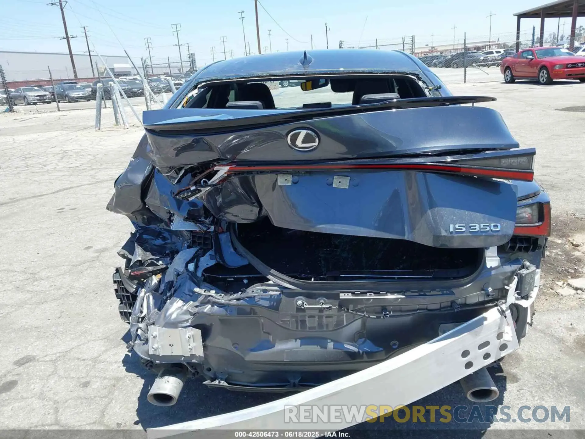 6 Photograph of a damaged car JTHGZ1B21R5082151 LEXUS IS 350 2024