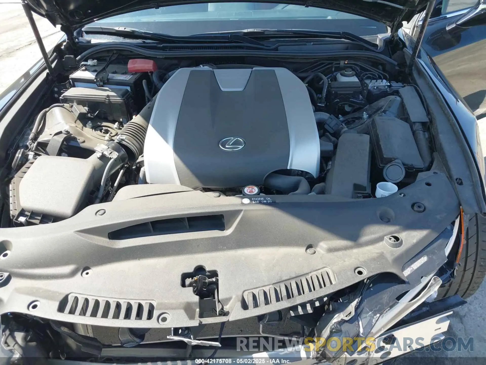 10 Фотография поврежденного автомобиля JTHGZ1B27R5080467 LEXUS IS 350 2024