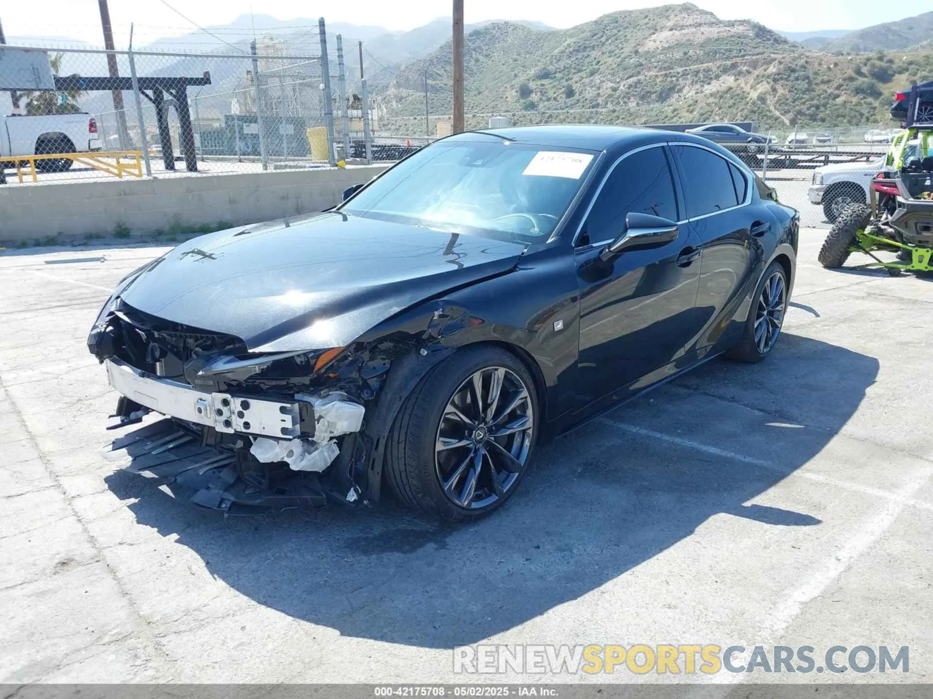 2 Фотография поврежденного автомобиля JTHGZ1B27R5080467 LEXUS IS 350 2024