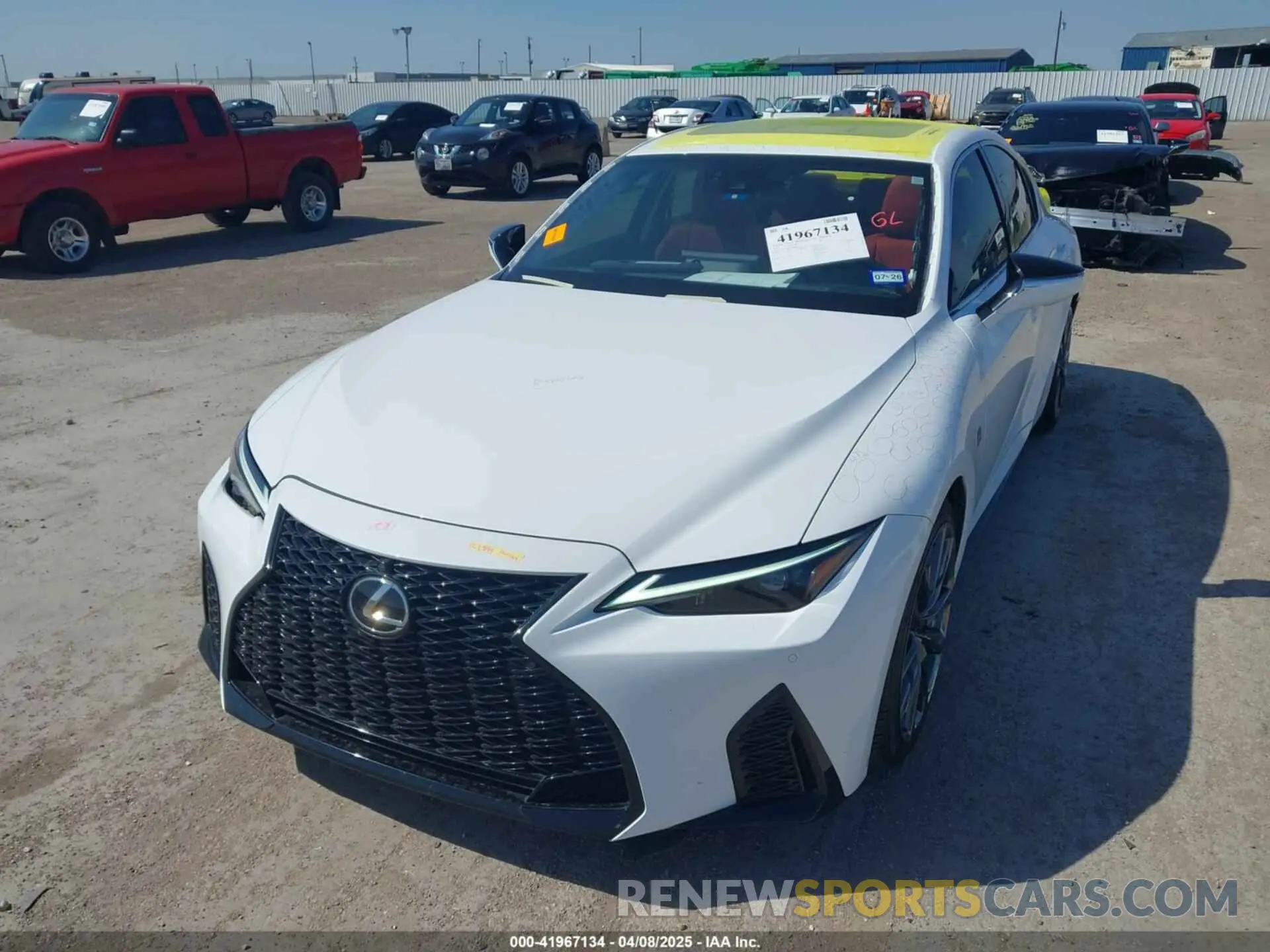 6 Фотография поврежденного автомобиля JTHGZ1B28R5076833 LEXUS IS 350 2024