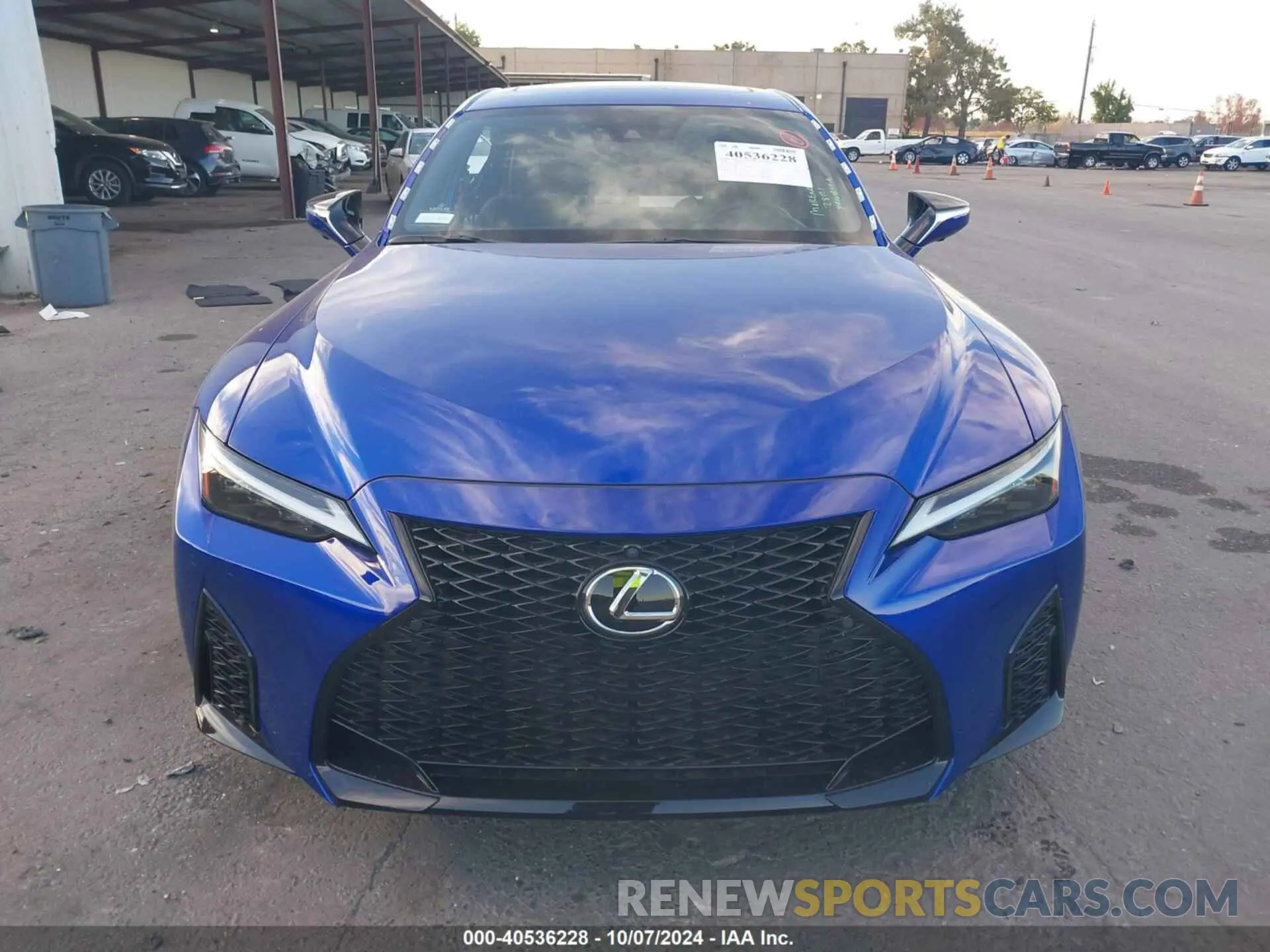 13 Photograph of a damaged car JTHGZ1B29R5078042 LEXUS IS 350 2024