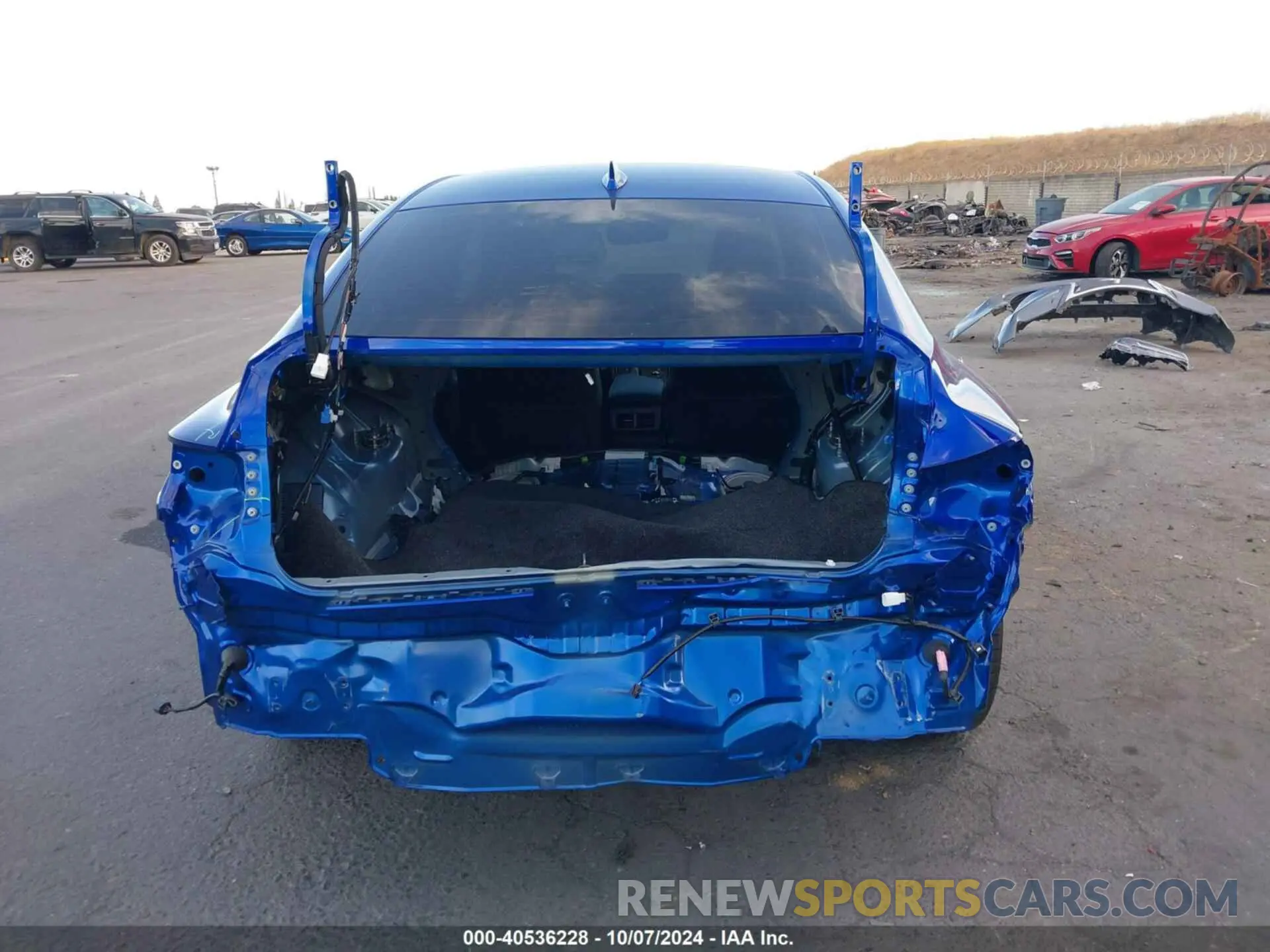 17 Photograph of a damaged car JTHGZ1B29R5078042 LEXUS IS 350 2024