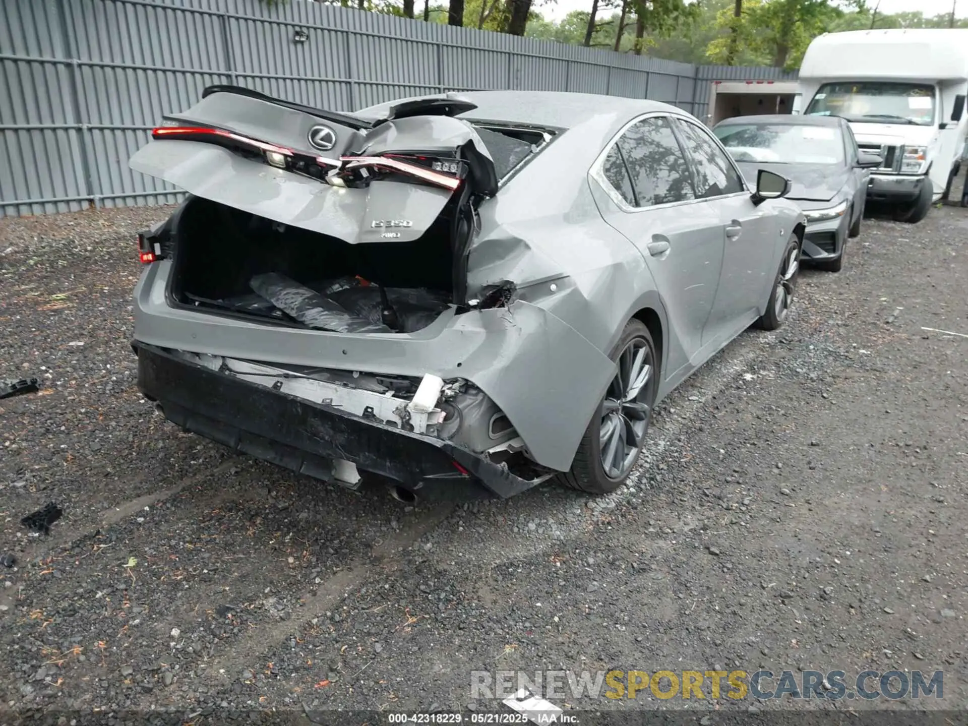 4 Photograph of a damaged car JTHGZ1E22R5035013 LEXUS IS 350 2024