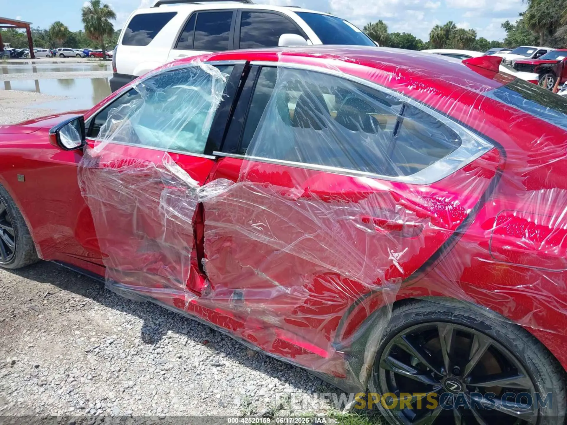 12 Photograph of a damaged car JTHBZ1B28S5085192 LEXUS IS 350 2025