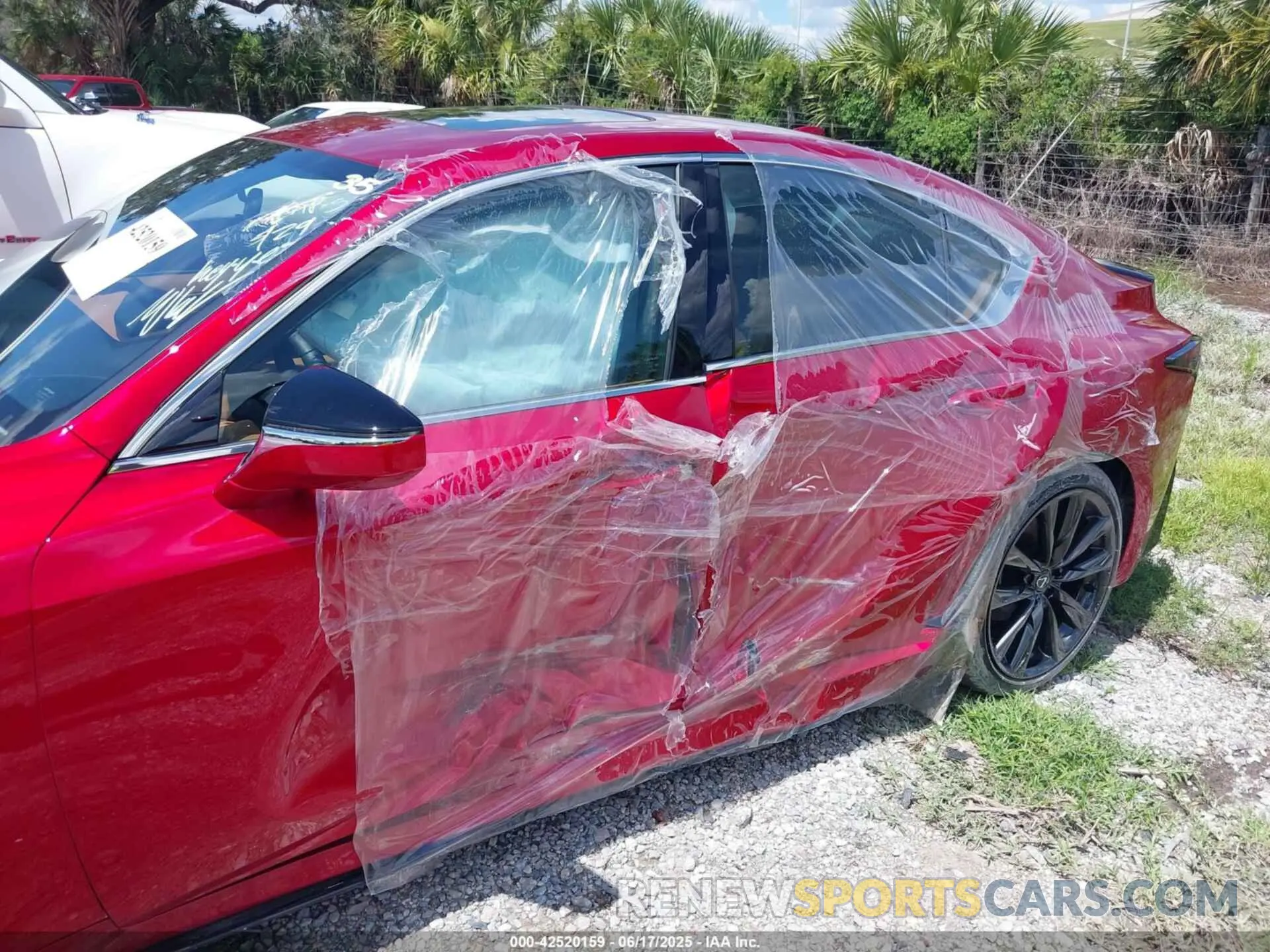 6 Photograph of a damaged car JTHBZ1B28S5085192 LEXUS IS 350 2025