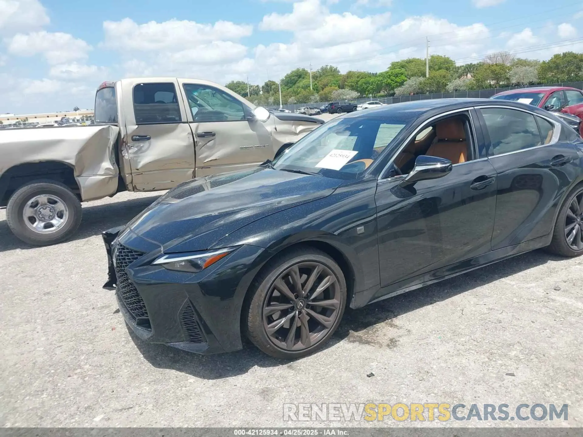 2 Photograph of a damaged car JTHBZ1B2XS5084514 LEXUS IS 350 2025