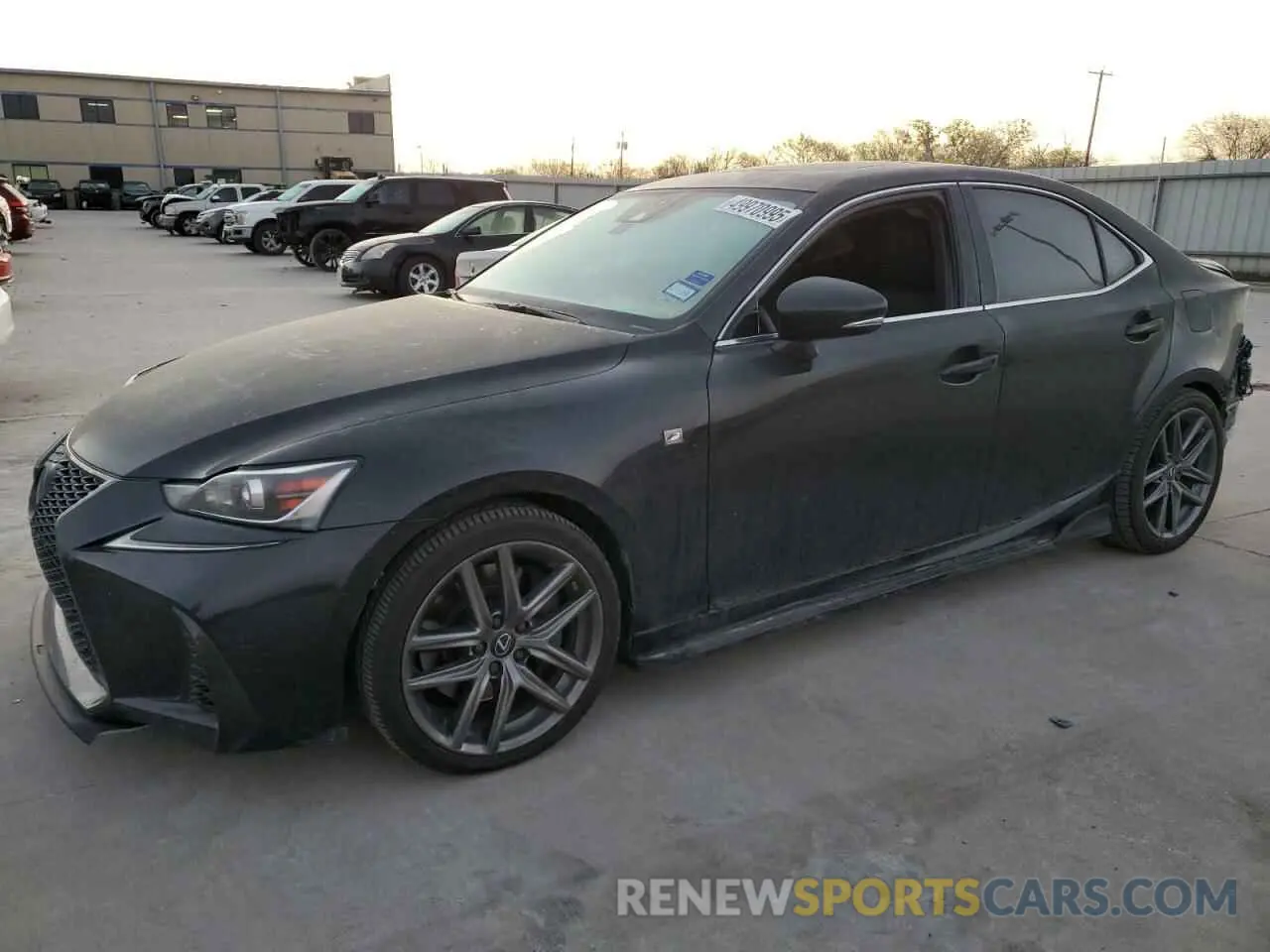 1 Фотография поврежденного автомобиля JTHGZ1B25L5036118 LEXUS IS 350 F S 2020