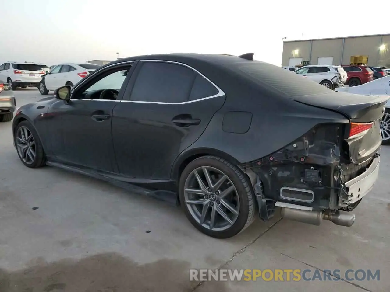 2 Фотография поврежденного автомобиля JTHGZ1B25L5036118 LEXUS IS 350 F S 2020
