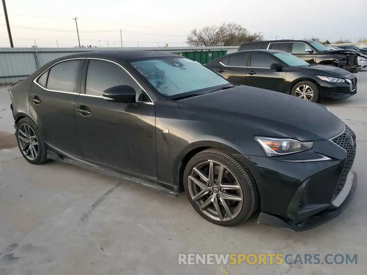 4 Фотография поврежденного автомобиля JTHGZ1B25L5036118 LEXUS IS 350 F S 2020