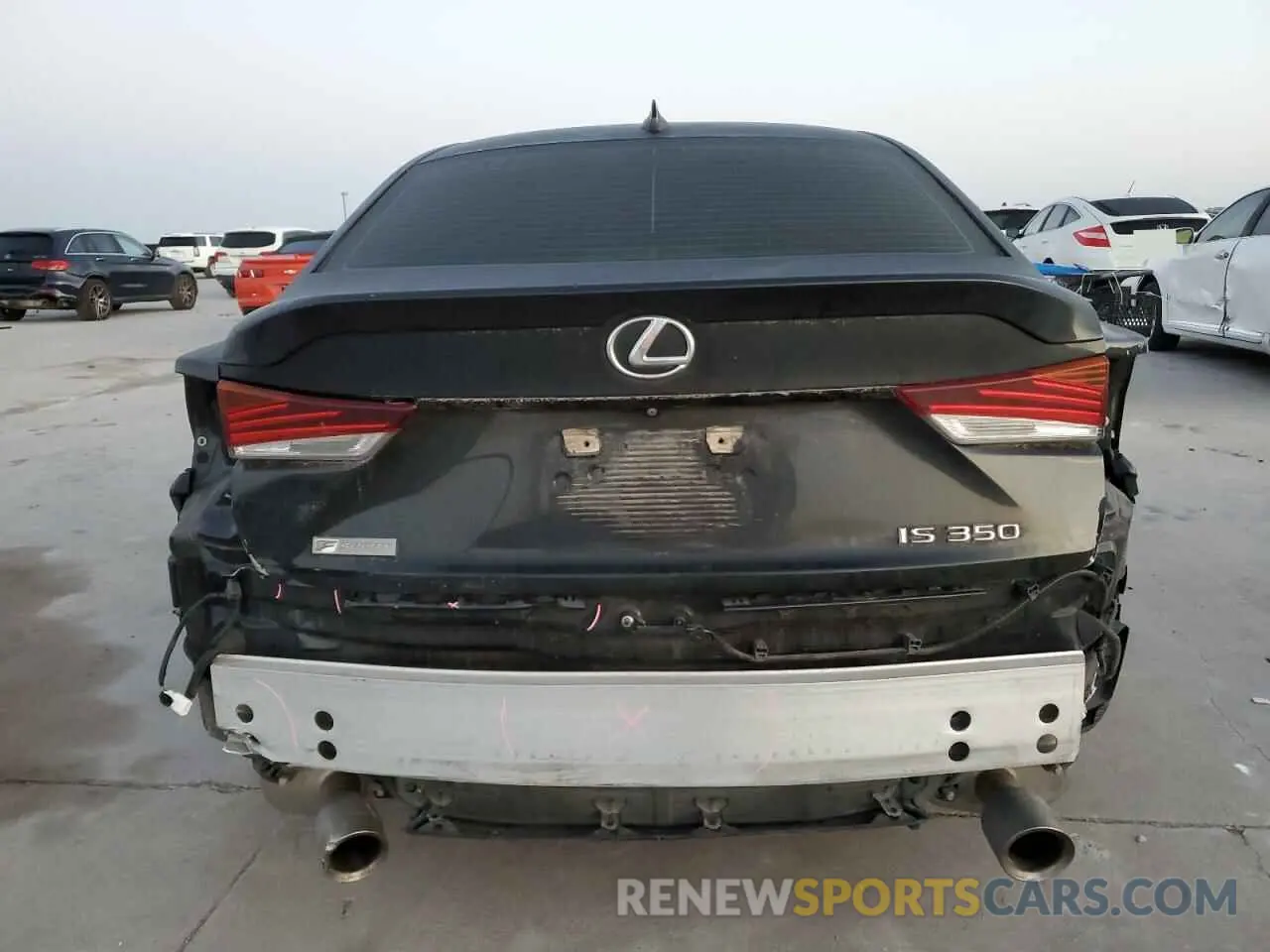 6 Фотография поврежденного автомобиля JTHGZ1B25L5036118 LEXUS IS 350 F S 2020