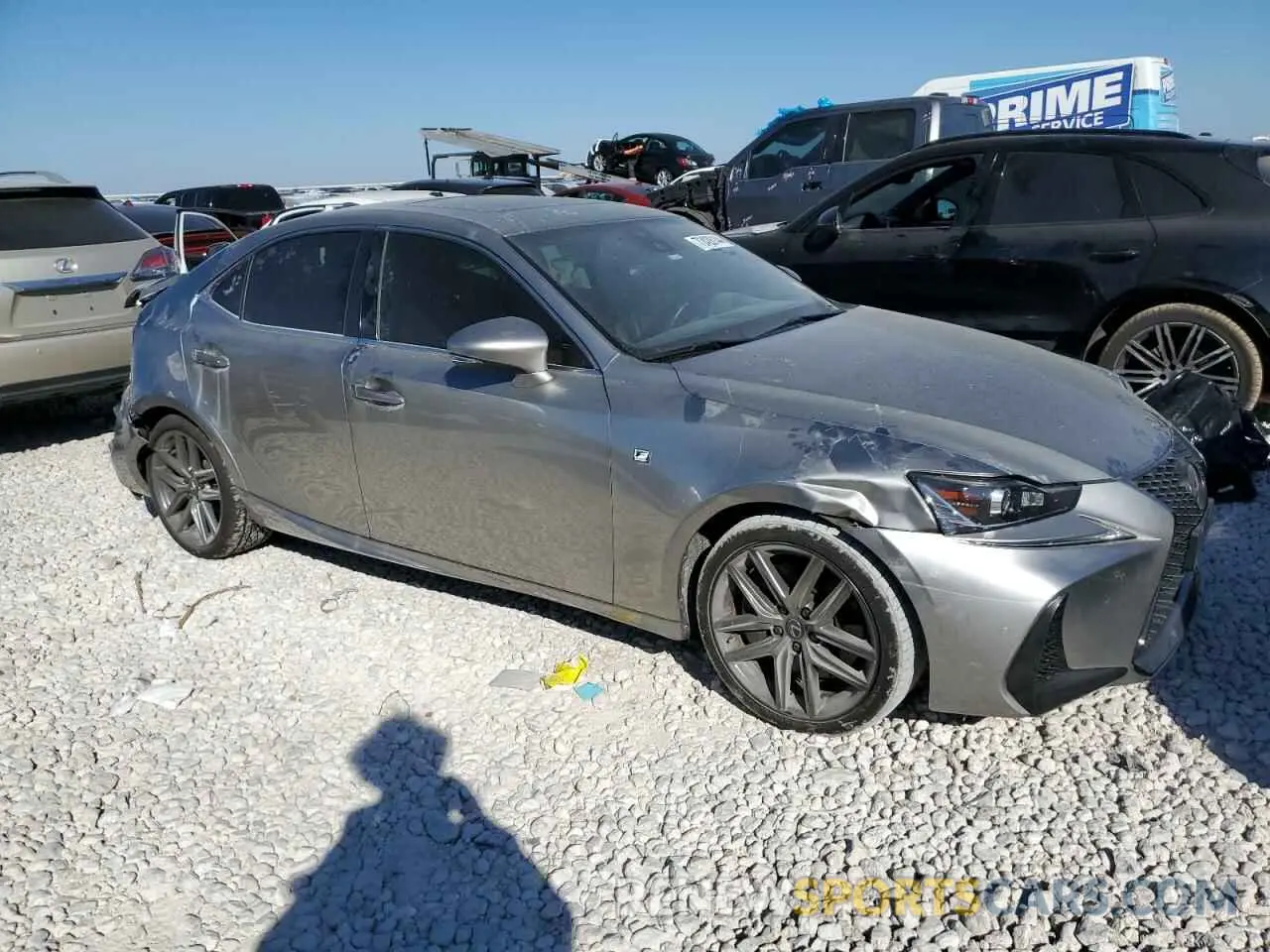 4 Photograph of a damaged car JTHGZ1B25L5036703 LEXUS IS 350 F S 2020