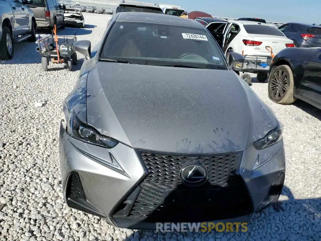 5 Photograph of a damaged car JTHGZ1B25L5036703 LEXUS IS 350 F S 2020