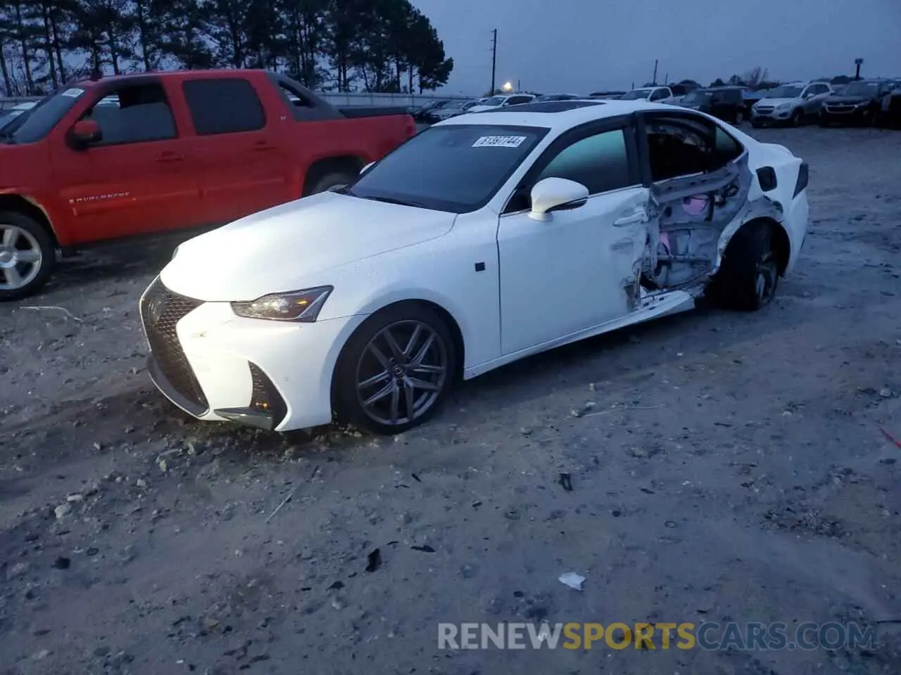 1 Фотография поврежденного автомобиля JTHGZ1B27L5036766 LEXUS IS 350 F S 2020