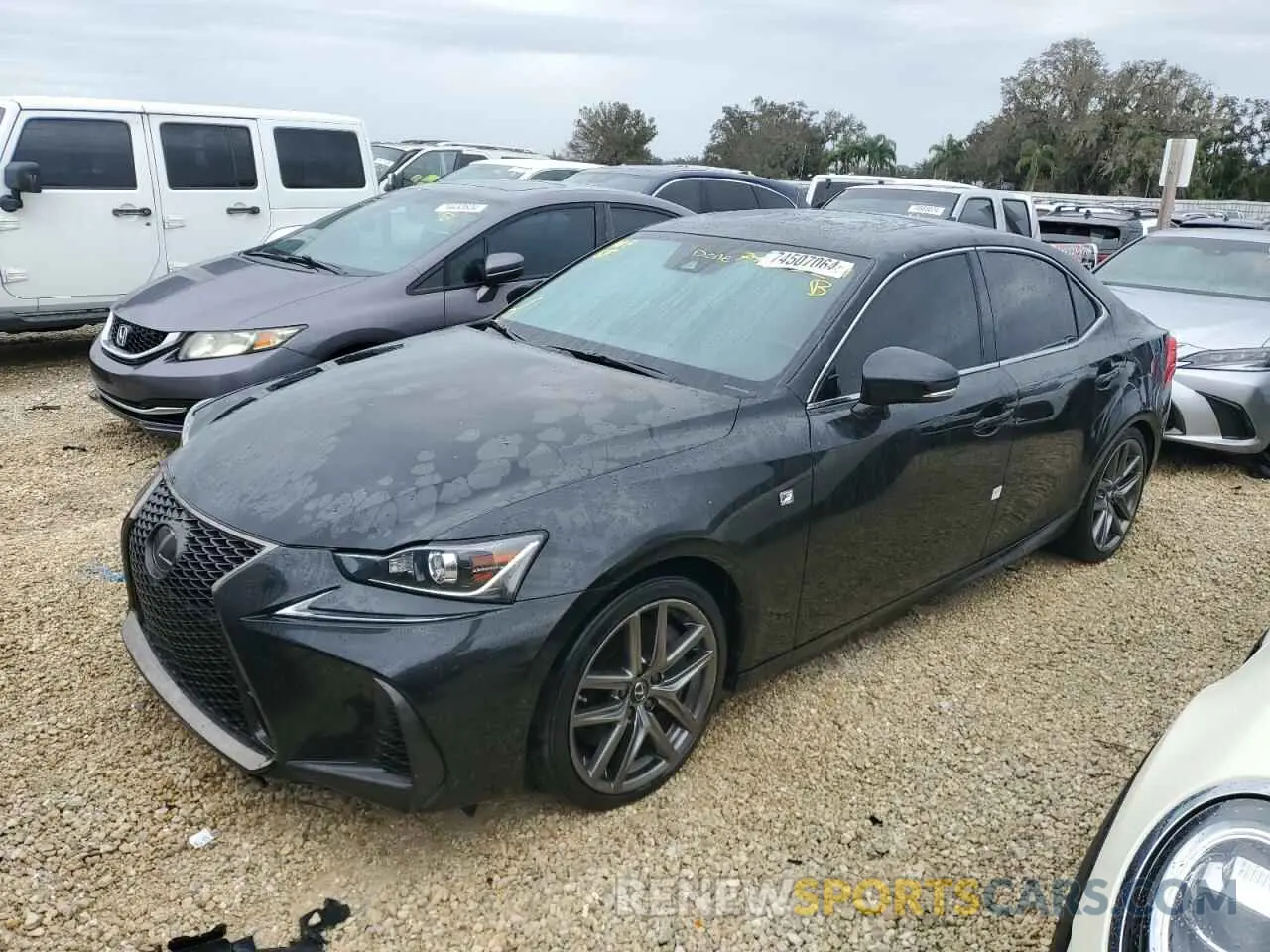 1 Фотография поврежденного автомобиля JTHGZ1B2XL5036485 LEXUS IS 350 F S 2020