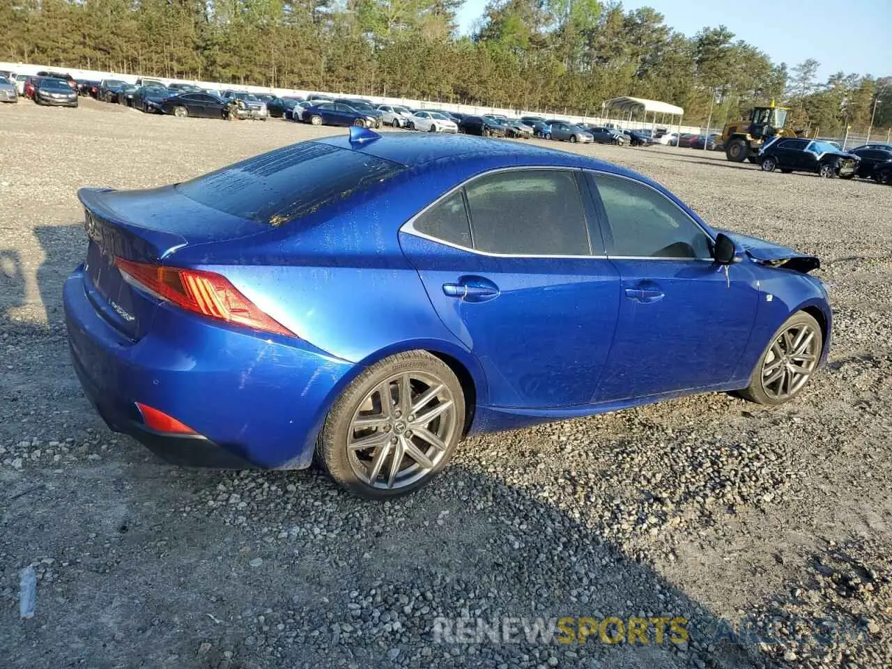 3 Фотография поврежденного автомобиля JTHGZ1E20L5017908 LEXUS IS 350 F S 2020