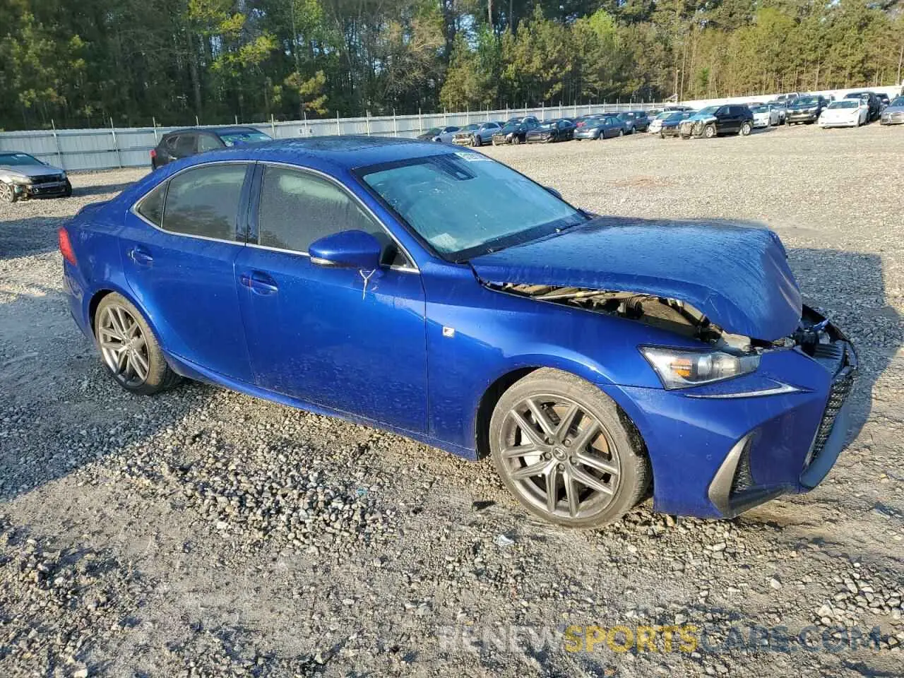 4 Фотография поврежденного автомобиля JTHGZ1E20L5017908 LEXUS IS 350 F S 2020