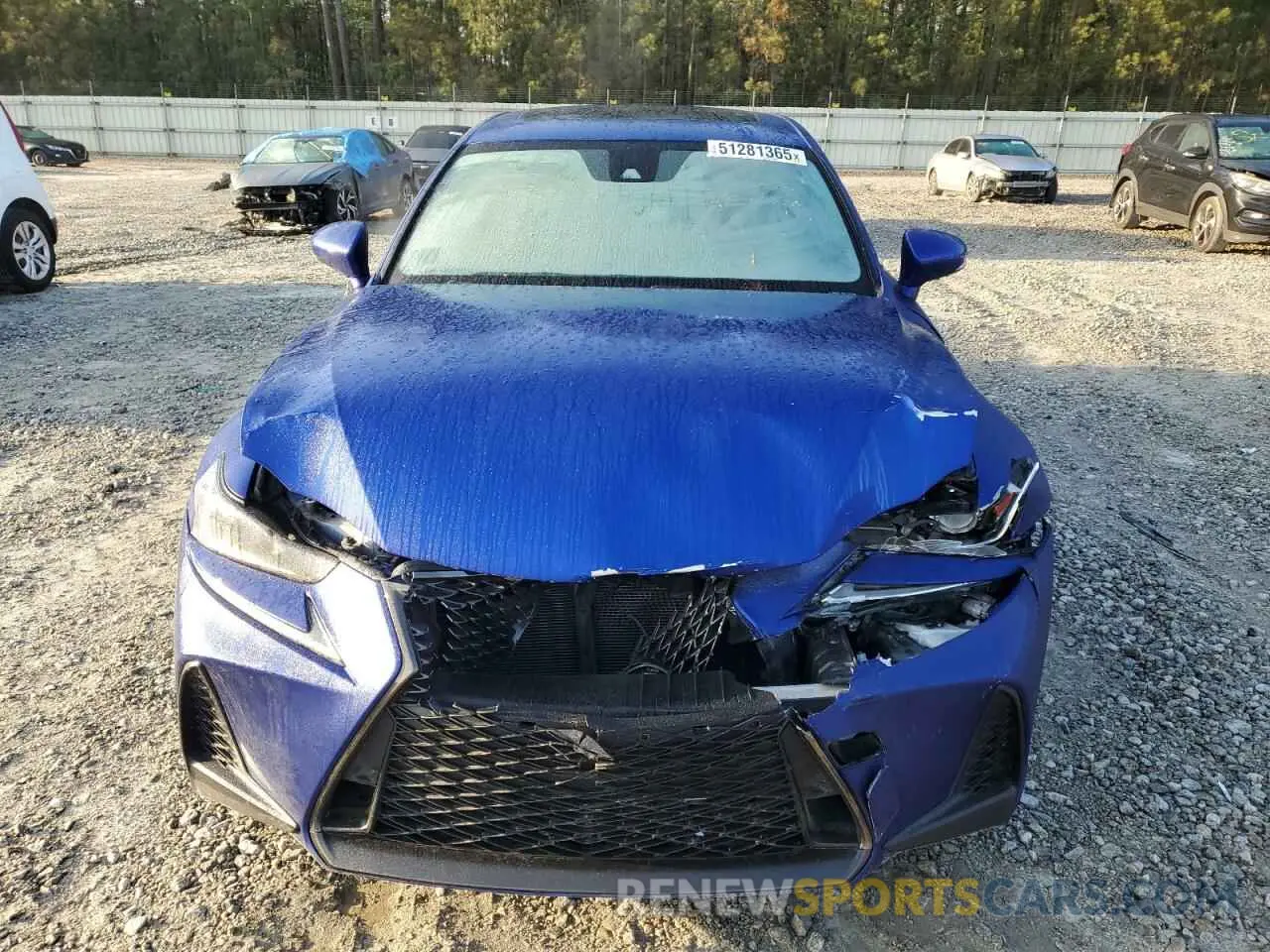 5 Фотография поврежденного автомобиля JTHGZ1E20L5017908 LEXUS IS 350 F S 2020