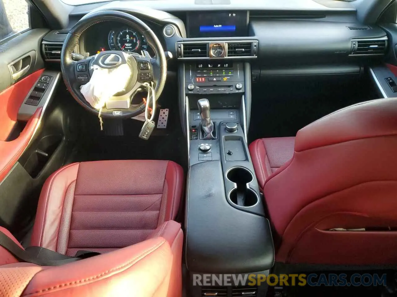 8 Фотография поврежденного автомобиля JTHGZ1E20L5017908 LEXUS IS 350 F S 2020