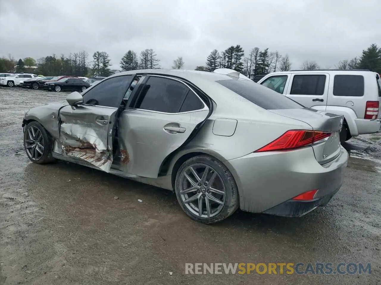 2 Фотография поврежденного автомобиля JTHGZ1E2XL5018242 LEXUS IS 350 F S 2020