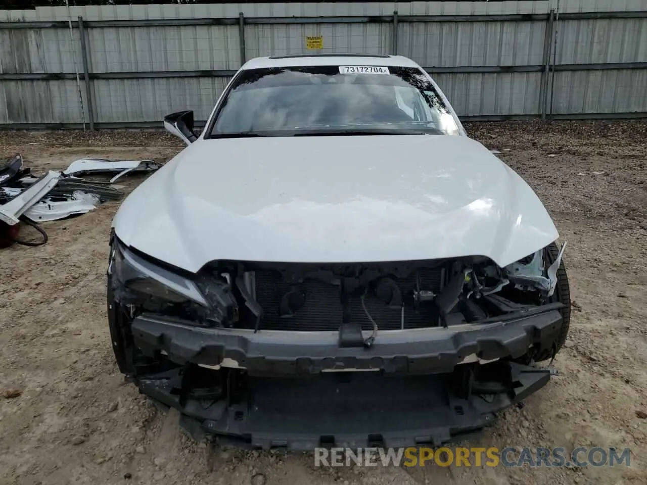 5 Фотография поврежденного автомобиля JTHGZ1B20M5039252 LEXUS IS 350 F S 2021