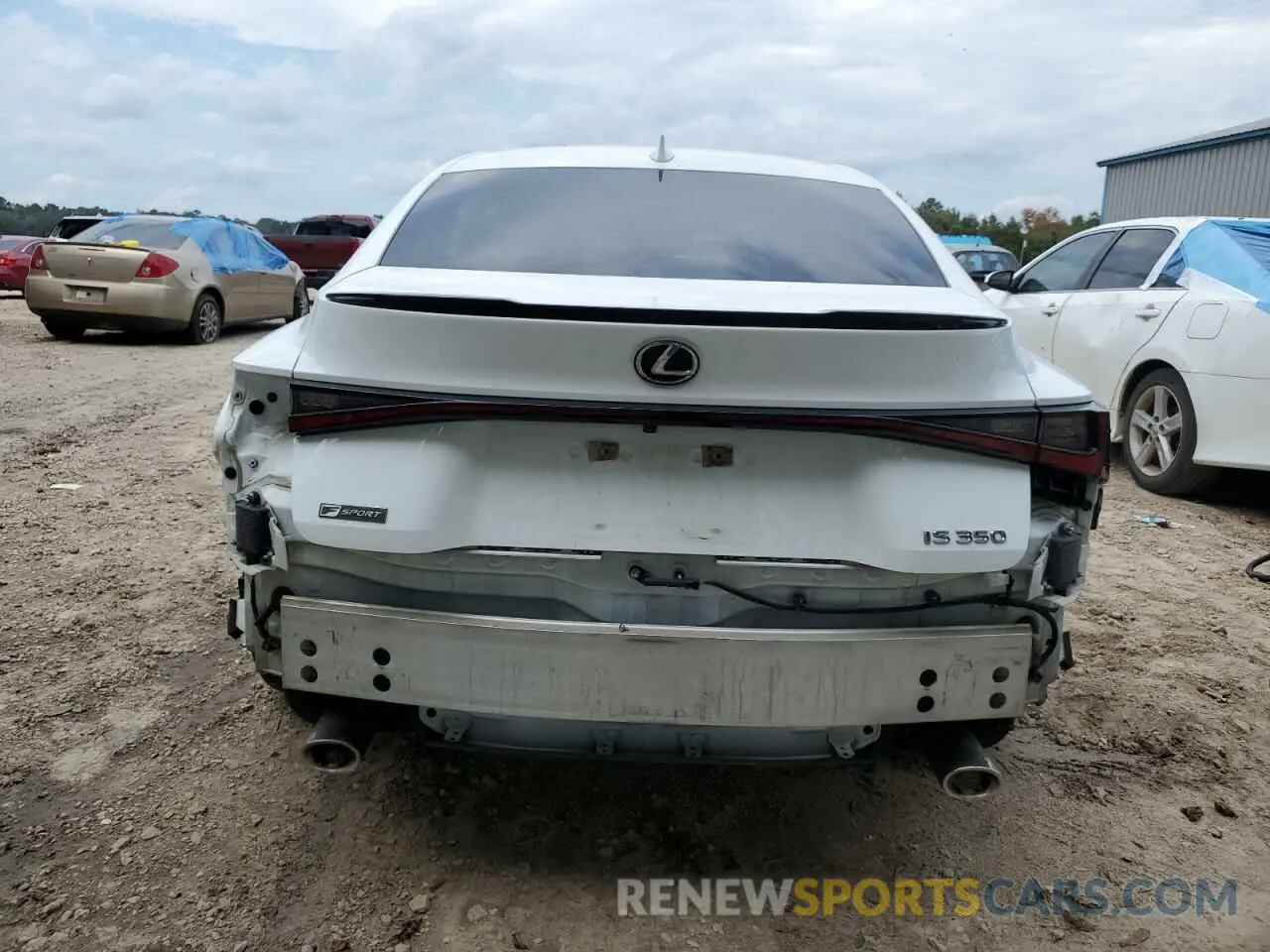 6 Фотография поврежденного автомобиля JTHGZ1B20M5039252 LEXUS IS 350 F S 2021
