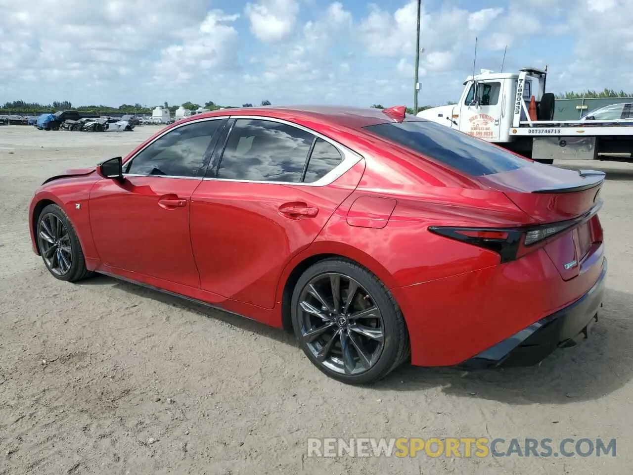 2 Photograph of a damaged car JTHGZ1B22M5044694 LEXUS IS 350 F S 2021