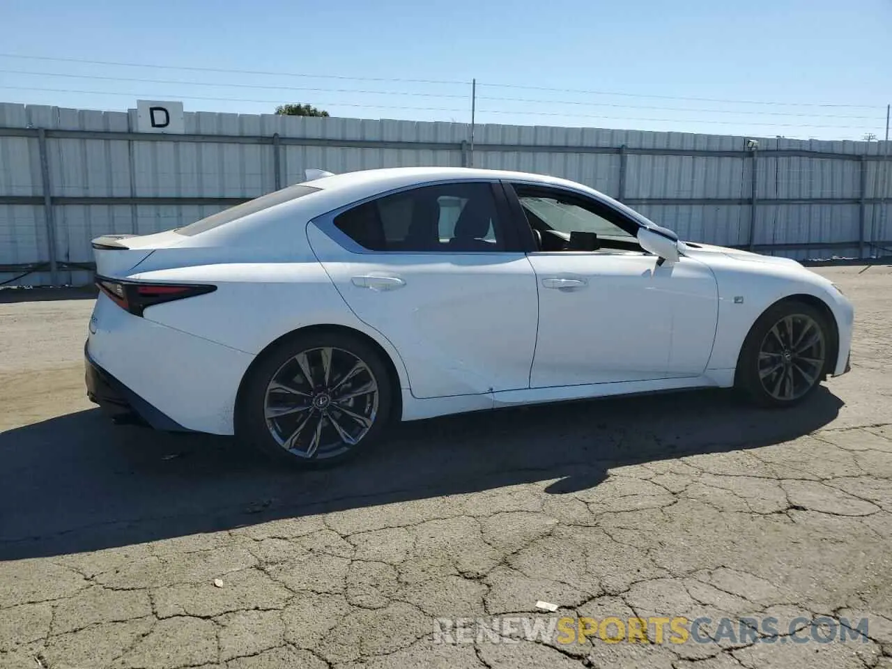 3 Photograph of a damaged car JTHGZ1B22M5046770 LEXUS IS 350 F S 2021