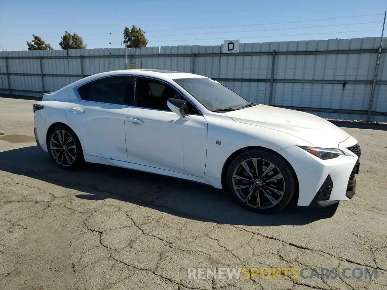 4 Photograph of a damaged car JTHGZ1B22M5046770 LEXUS IS 350 F S 2021